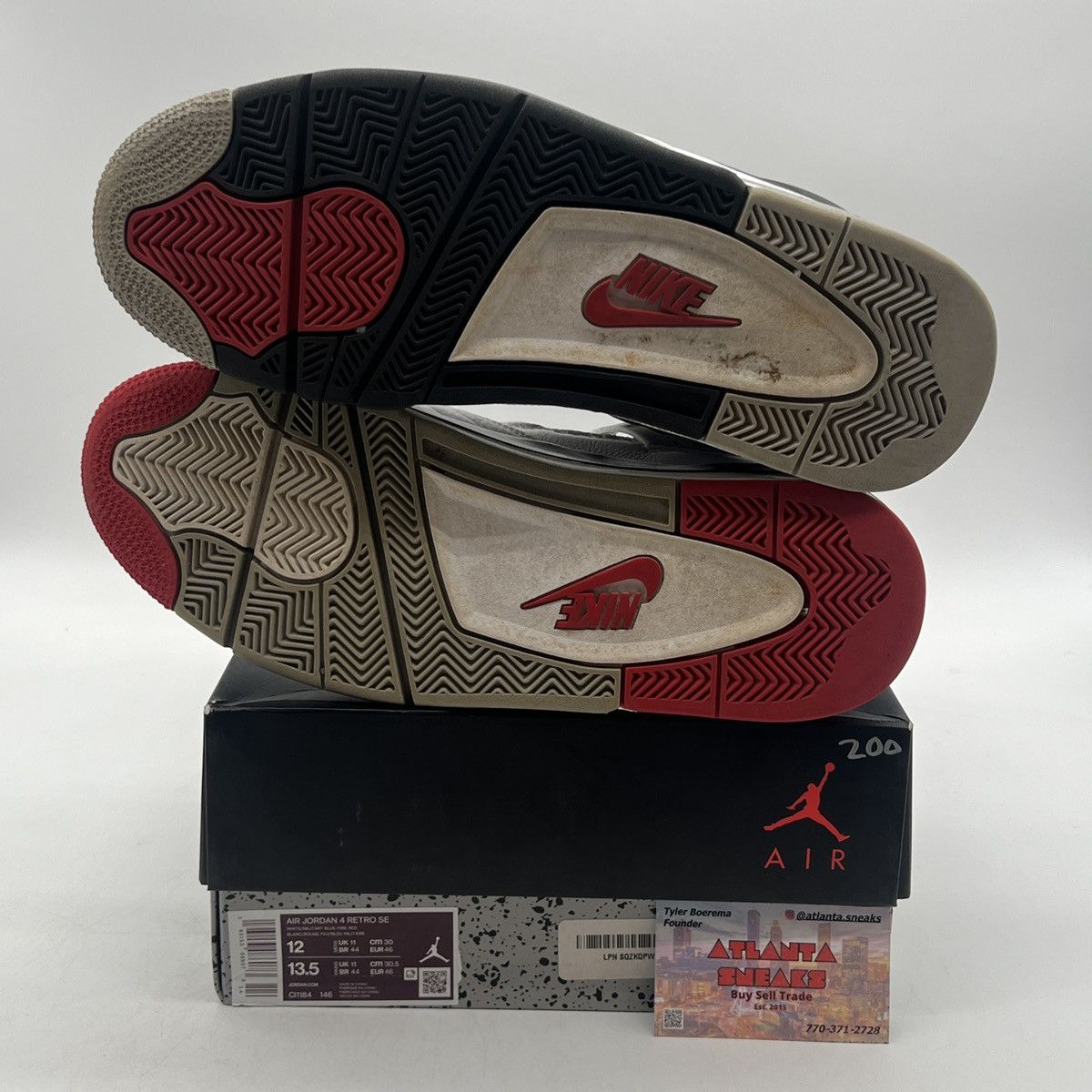 Jordan Brand Air Jordan 4 what the 4 Size US 12 / EU 45 - 8 Thumbnail