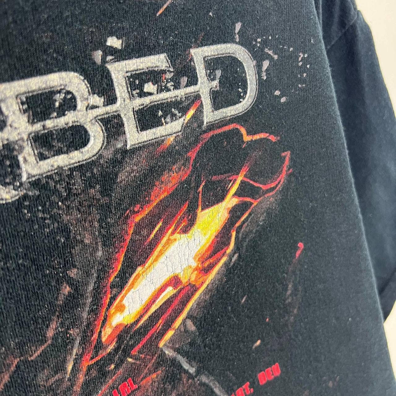 Band Tees Vintage Y2K Disturbed Horror Face Print Rock Band T-Shirt Size US XL / EU 56 / 4 - 7 Thumbnail