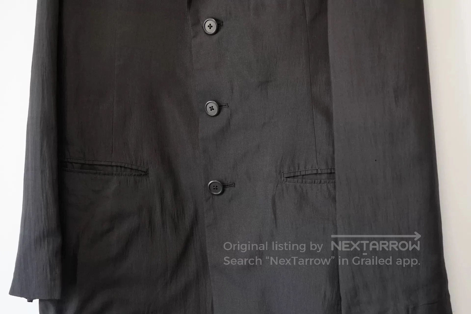 Yohji Yamamoto Yohji Yamamoto 90SS Silk Jacket. Size US M / EU 48-50 / 2 - 4 Thumbnail