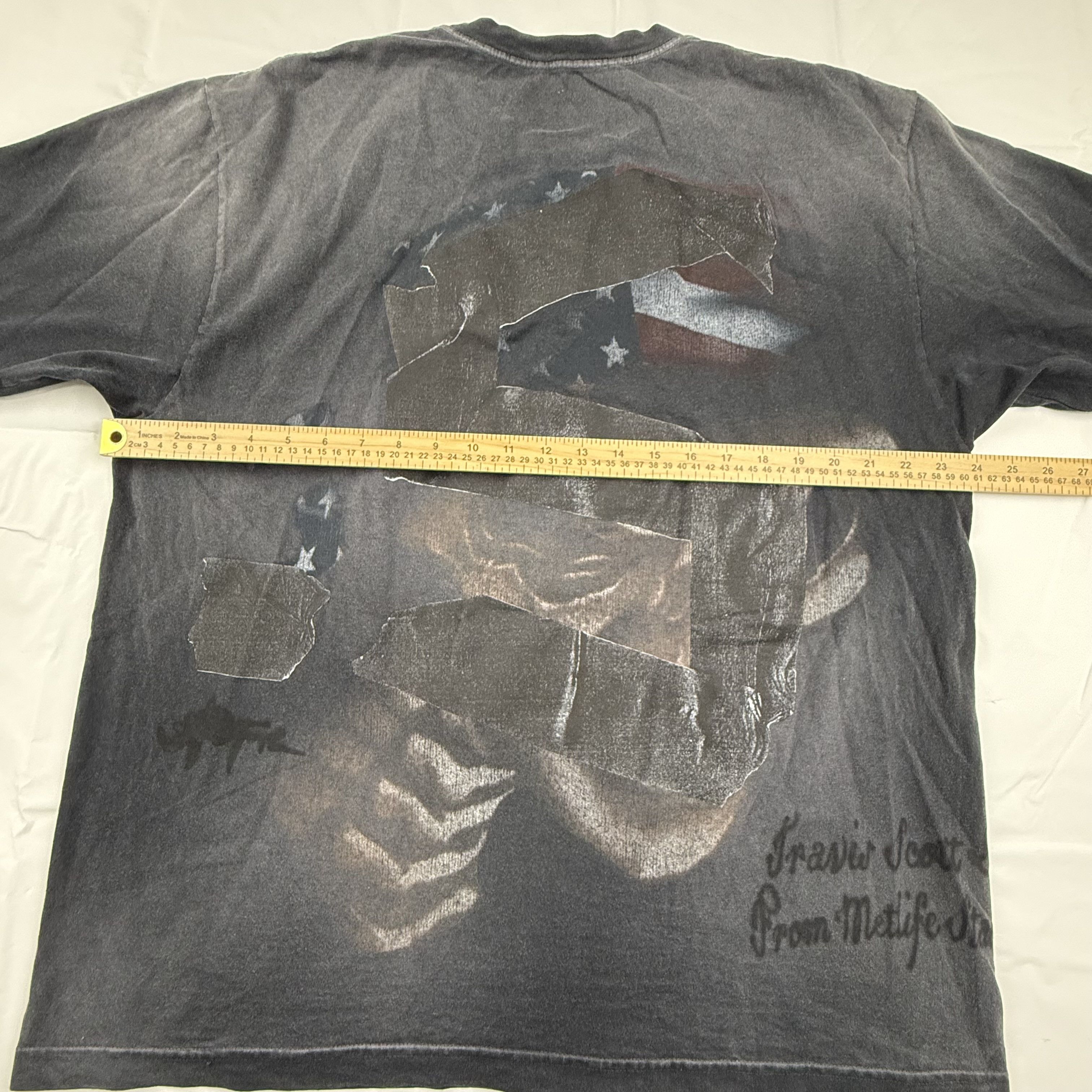 Travis Scott Travis Scott Utopia MetLife Stadium Tour Tee Riding Thunder Size US XL / EU 56 / 4 - 8 Thumbnail