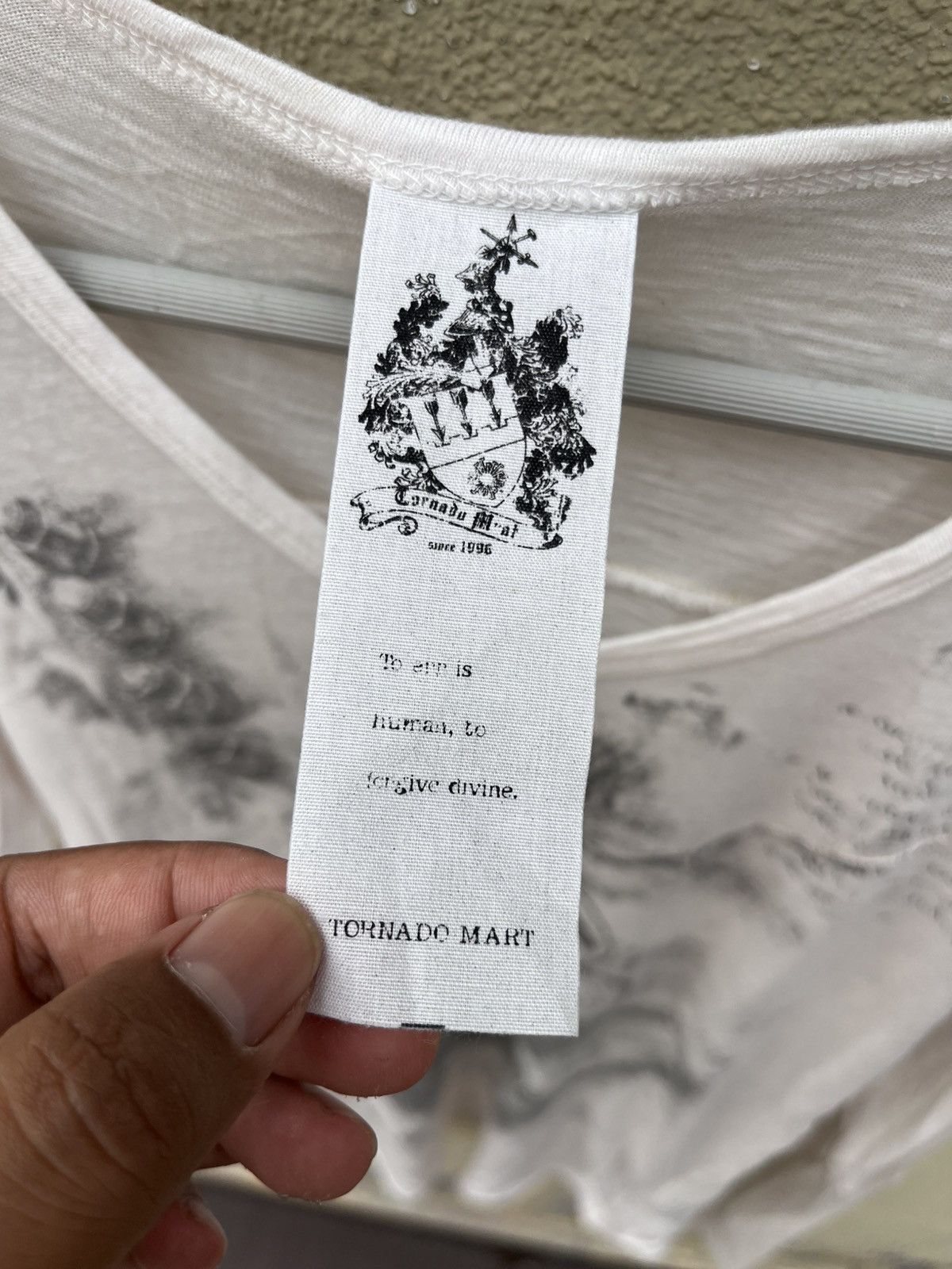 Tornado Mart Tornado mart longsleeve printed tee Size US L / EU 52-54 / 3 - 17 Thumbnail