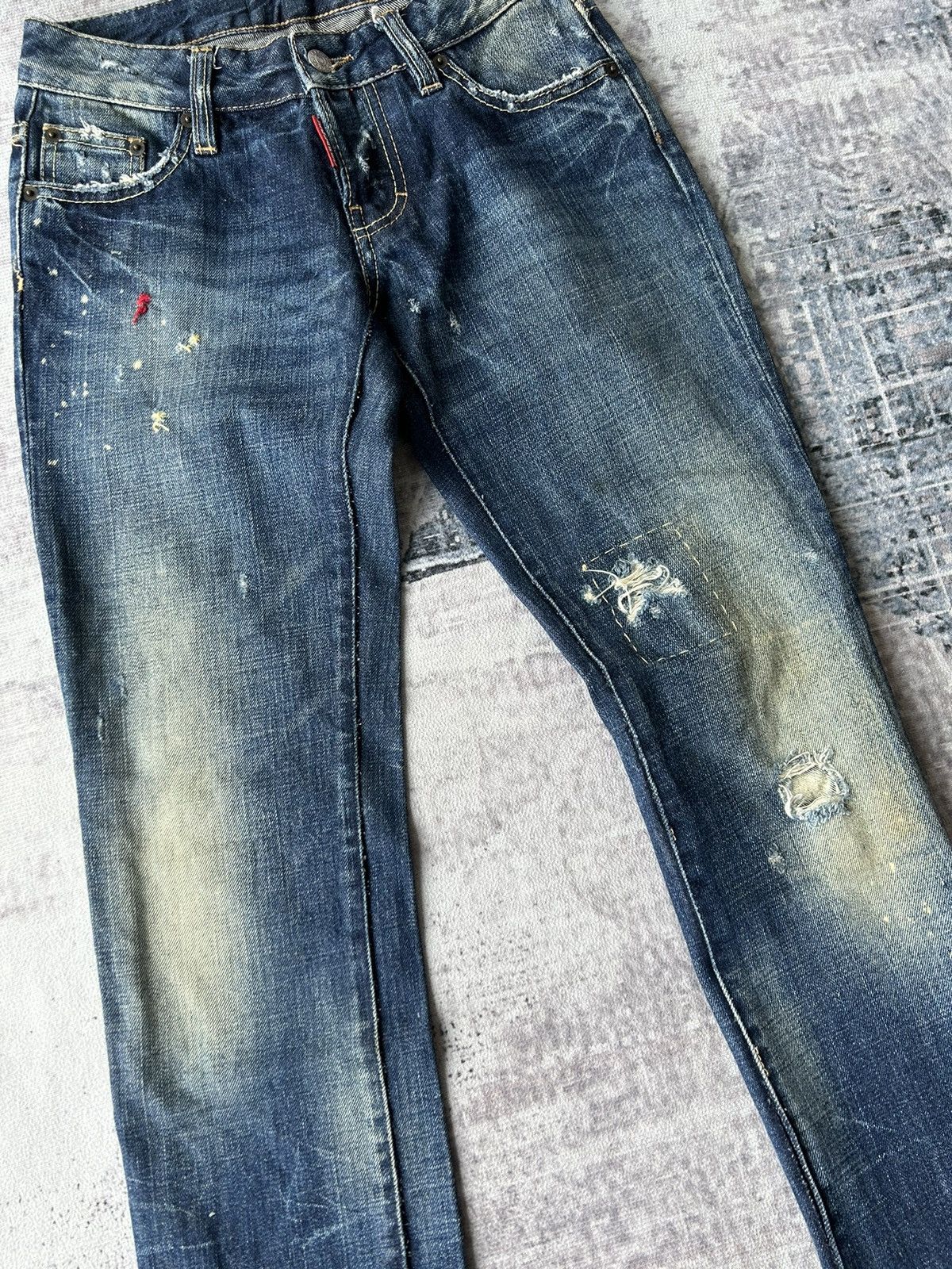 Dsquared2 Dsquared2 Painted jeans Size US 27 - 3 Thumbnail