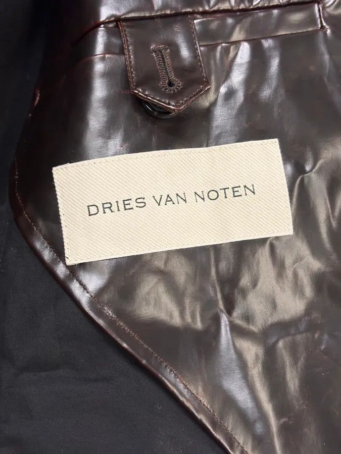 Dries Van Noten 2000s Dries van Noten Oversized Dark Brown Trenchcoat Size US M / EU 48-50 / 2 - 10 Thumbnail