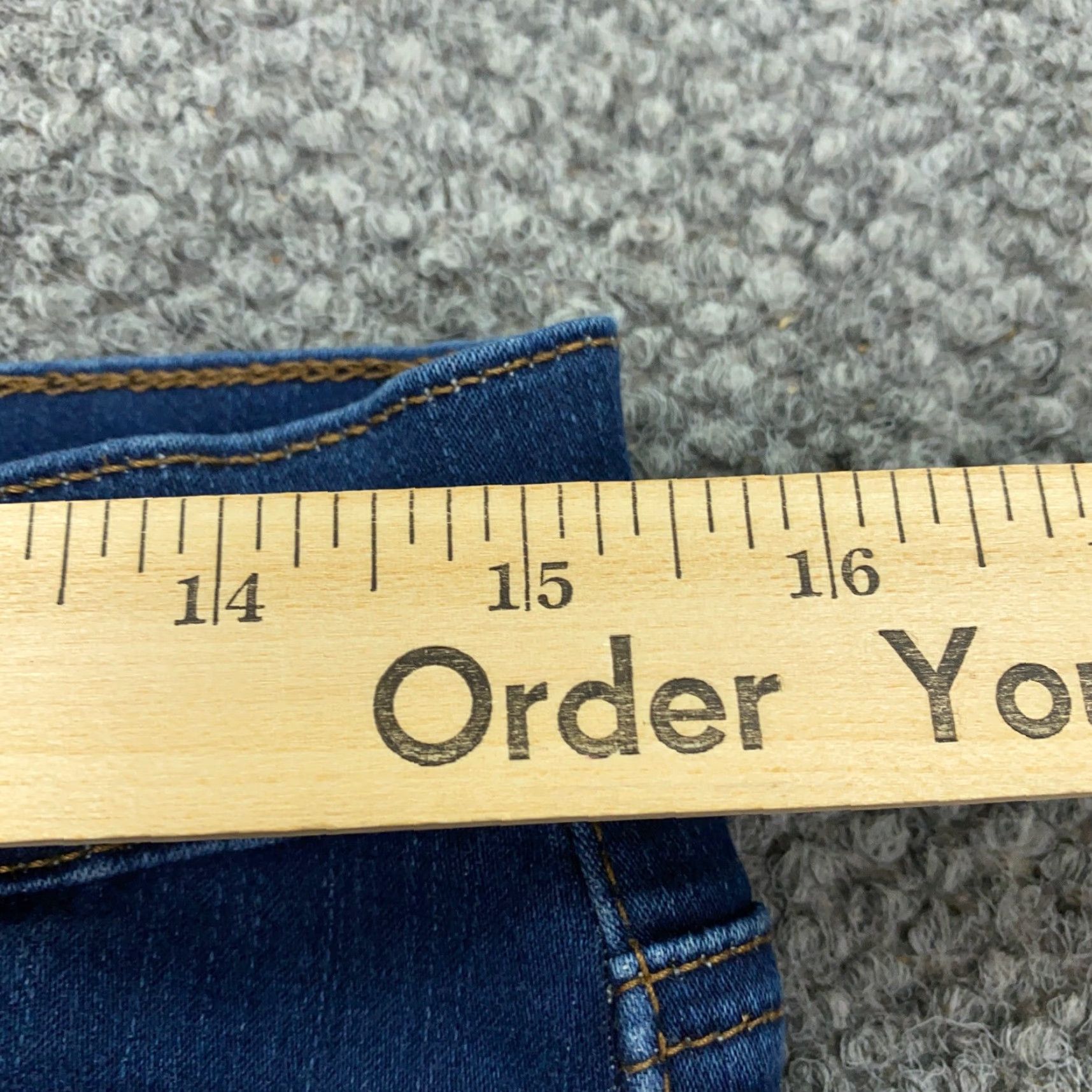 Lucky Brand VINTAGE Lucky Brand Brooke Legging Jean Womens Size 8 Blue Mid Rise Stretch Jegging Denim Cotton Polyester Spandex Size 30" / US 8 / IT 44 - 7 Thumbnail