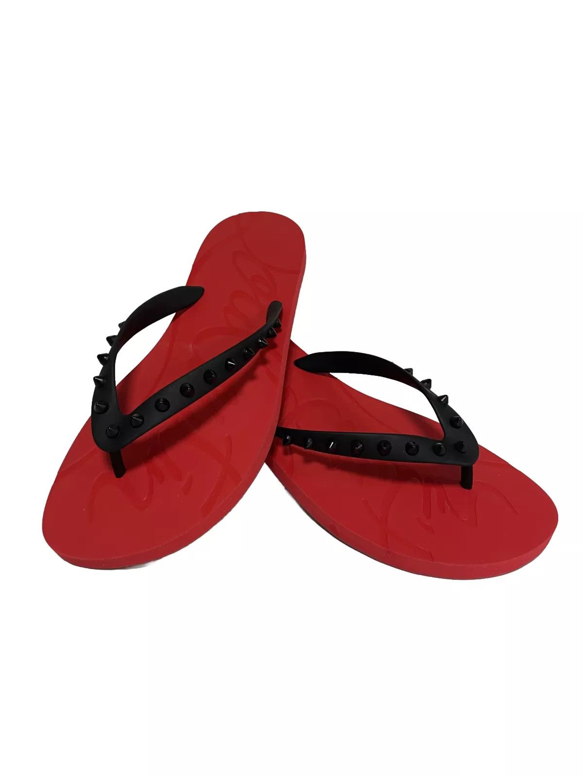 o1s1wg110924 Loubi Flip Sandals in Red