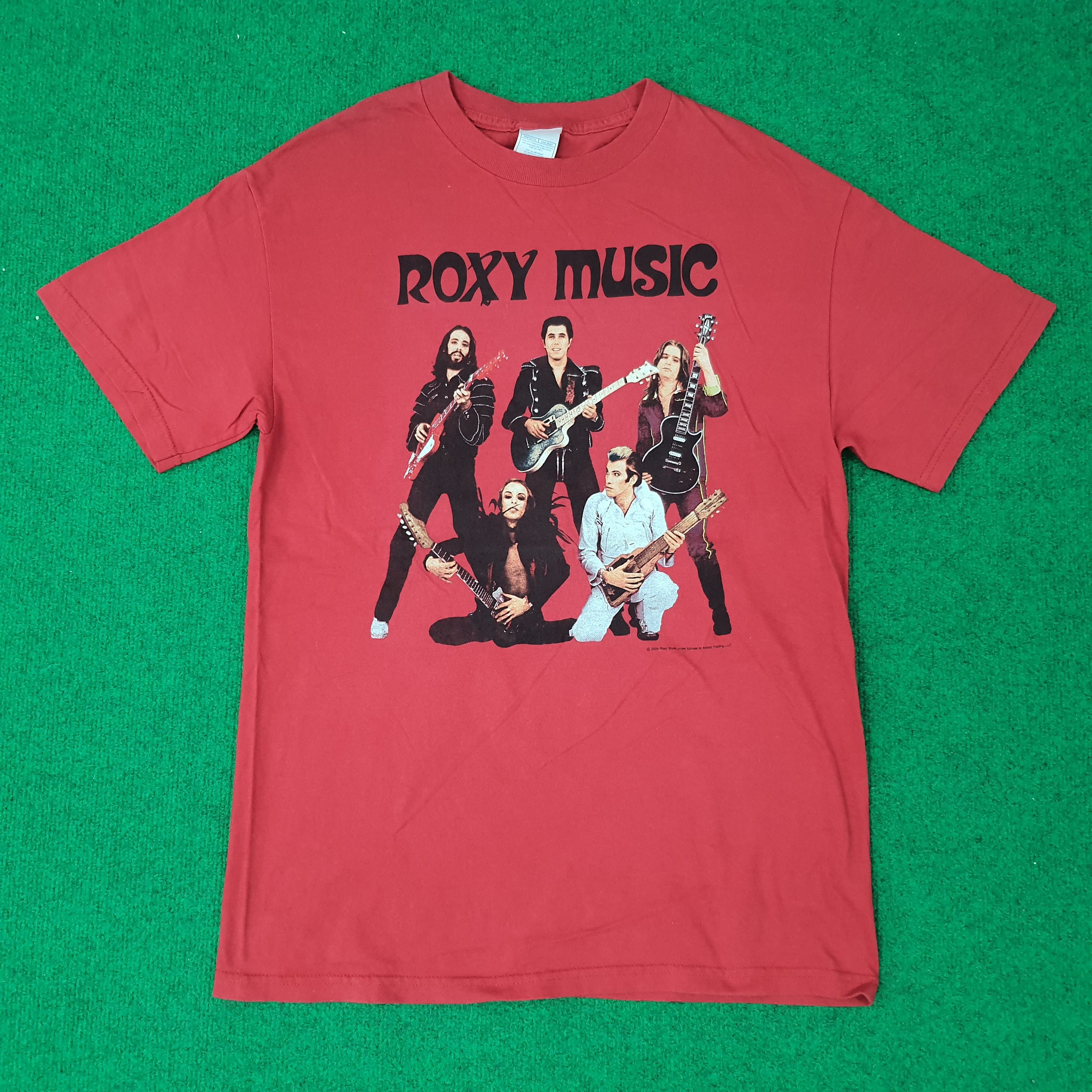Band Tees Vintage Roxy Music 90s Rock Band Tees C249N20 Size US M / EU 48-50 / 2 - 1 Thumbnail