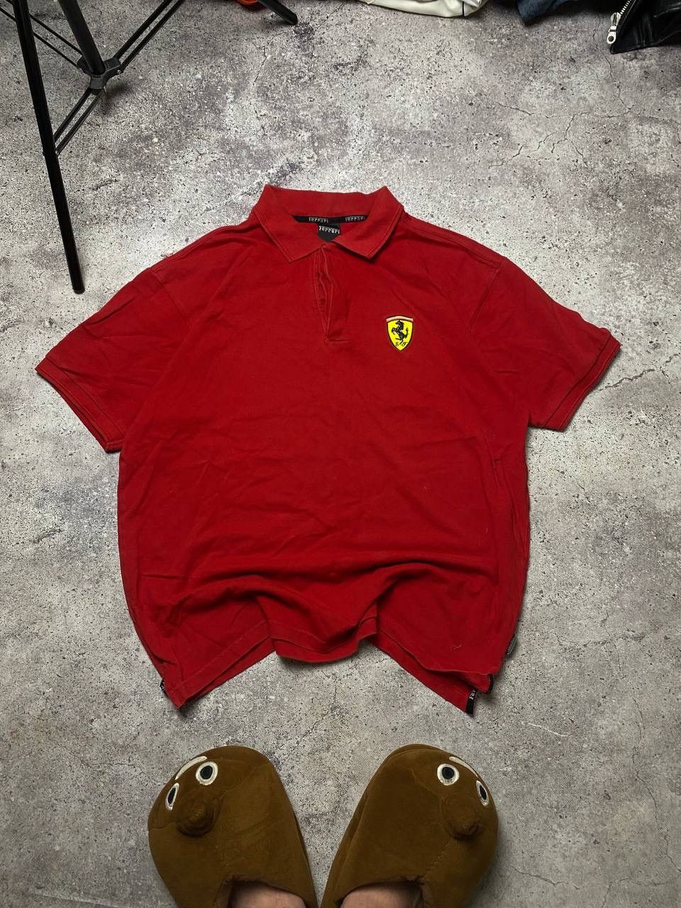Ferrari × Vintage Vintage Ferrari Polo Shirt 2002 Racing F1 Men Size US XL / EU 56 / 4 - 1 Thumbnail