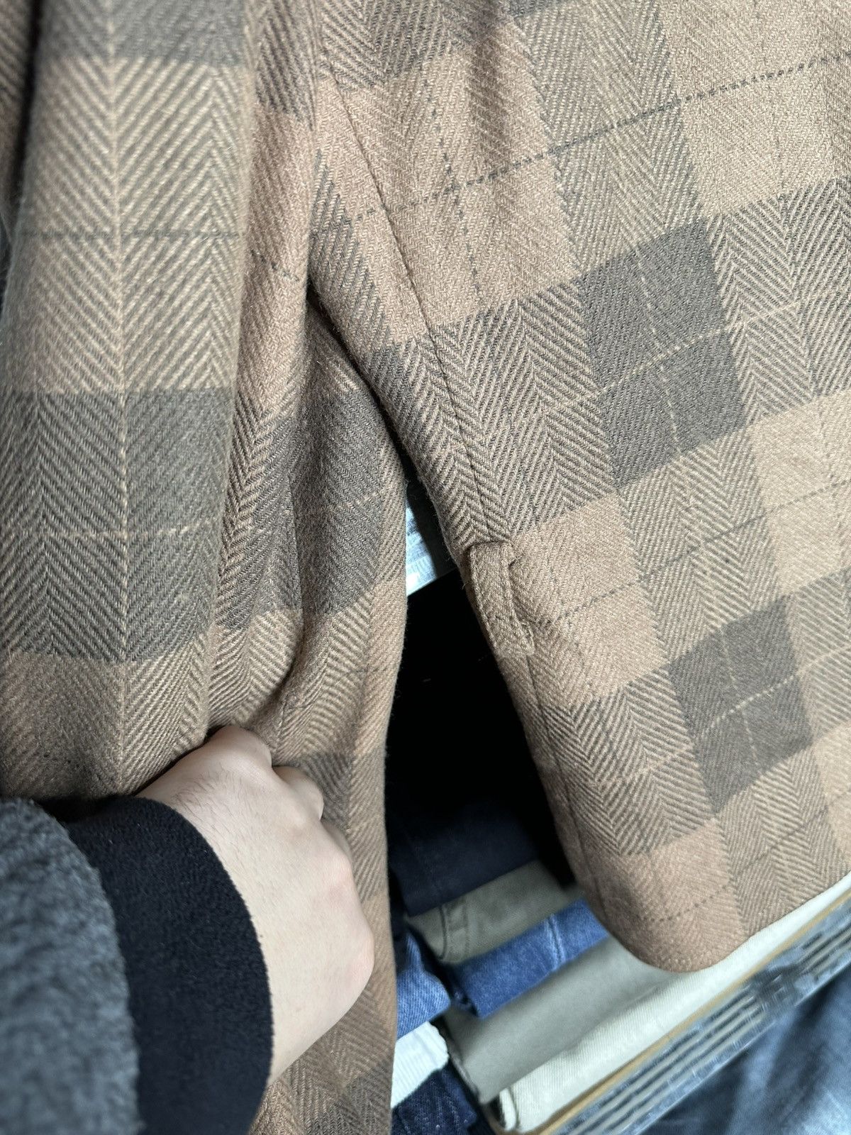 Jean-Louis Scherrer Scherrer Boutique Paris Plaid Wool Jacket Size 36 Size XS / US 0-2 / IT 36-38 - 10 Thumbnail