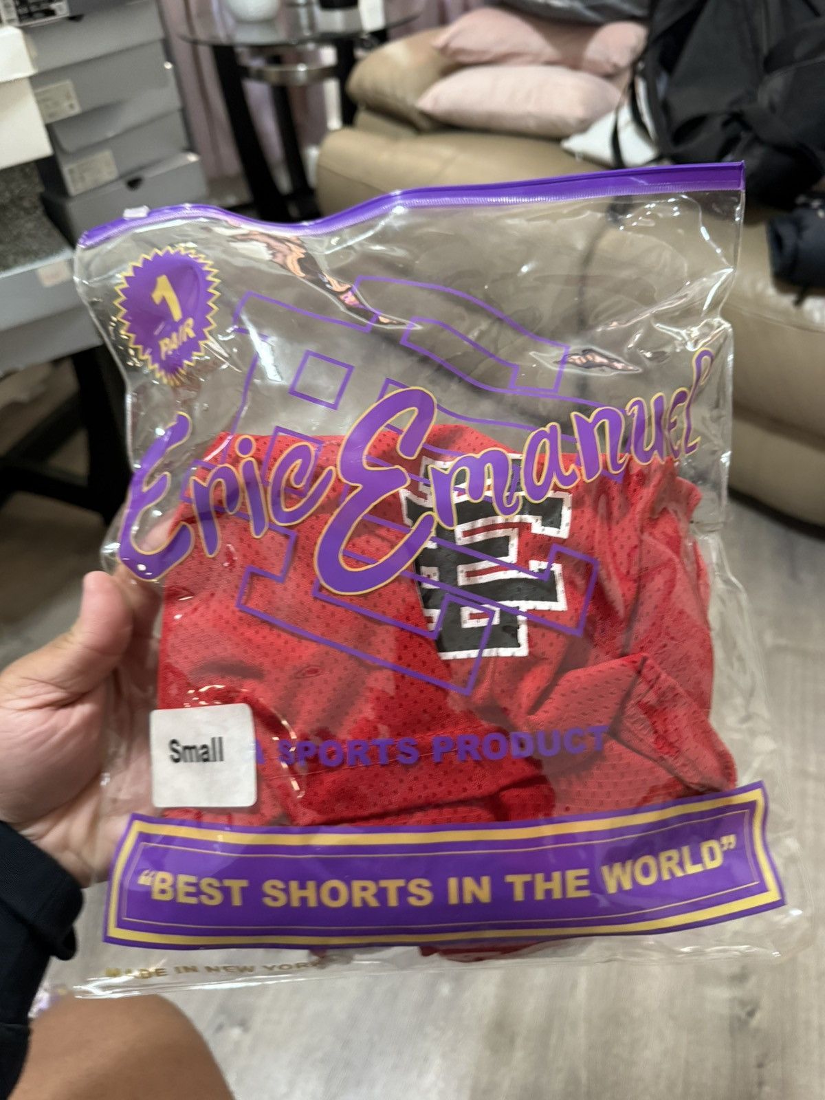 Warren Lotas Eric Emanuel Warren Lotas Red Shorts Size Small Size US 32 / EU 48 - 8 Thumbnail