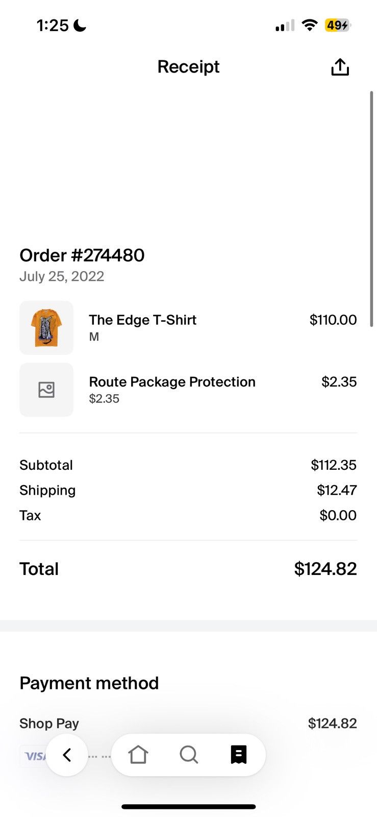 Warren Lotas The Edge T-shirt Size US M / EU 48-50 / 2 - 4 Thumbnail