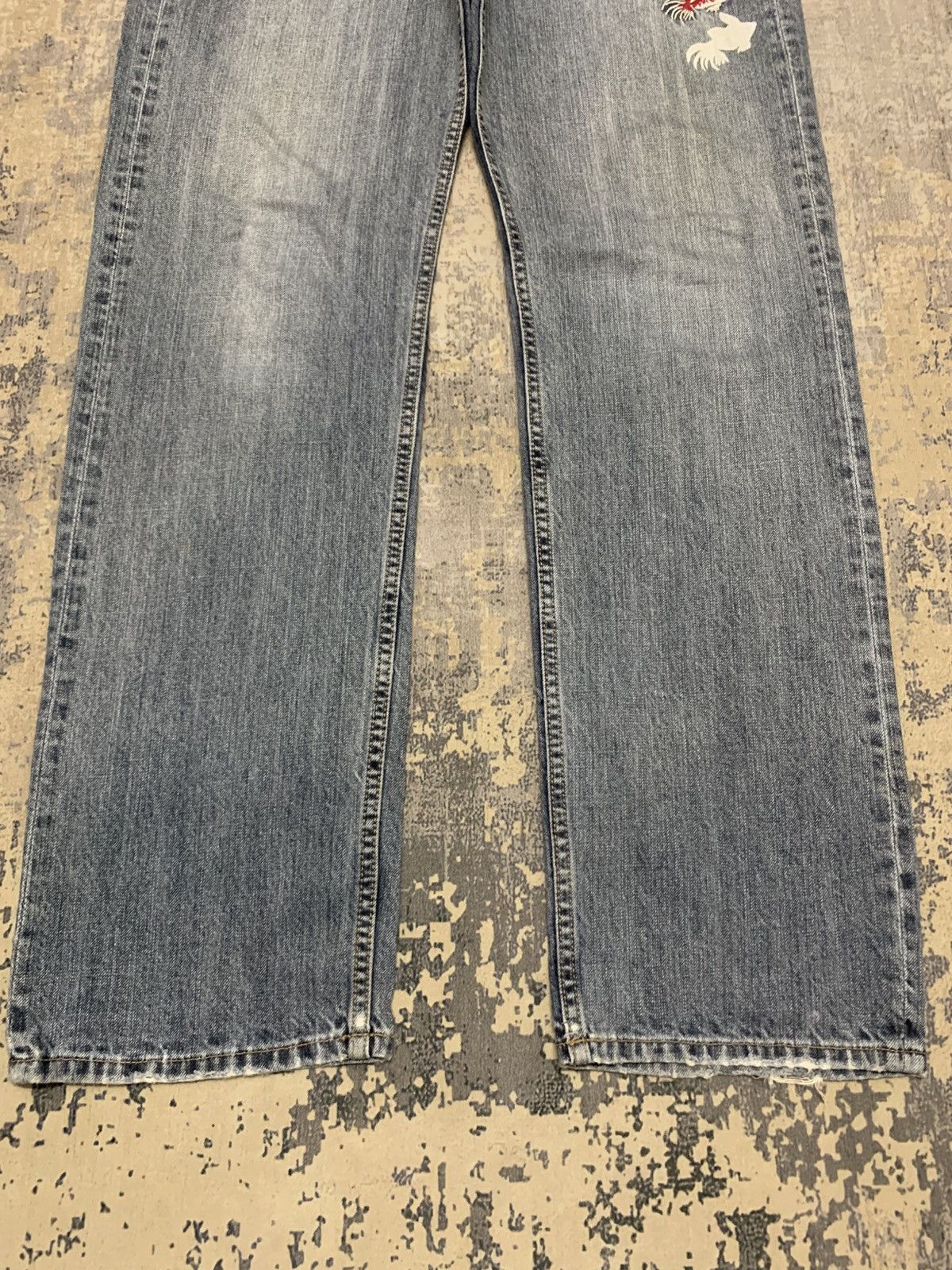 Japanese Brand Japanese Buden Koi sukajan jeans W34x32 Size US 34 / EU 50 - 5 Thumbnail