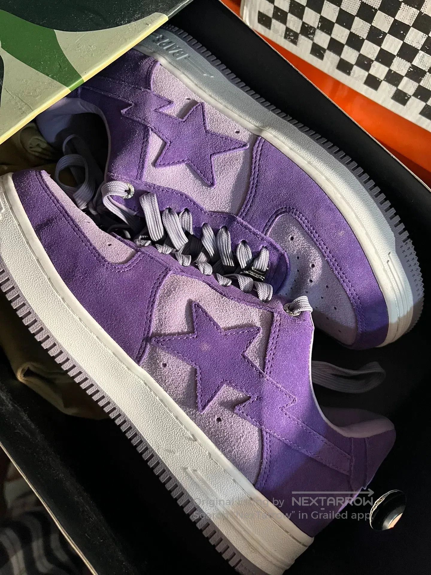 Bape BAPE A Bathing Ape STA Low Top Sneakers. Size US 8 / EU 41 - 5 Thumbnail
