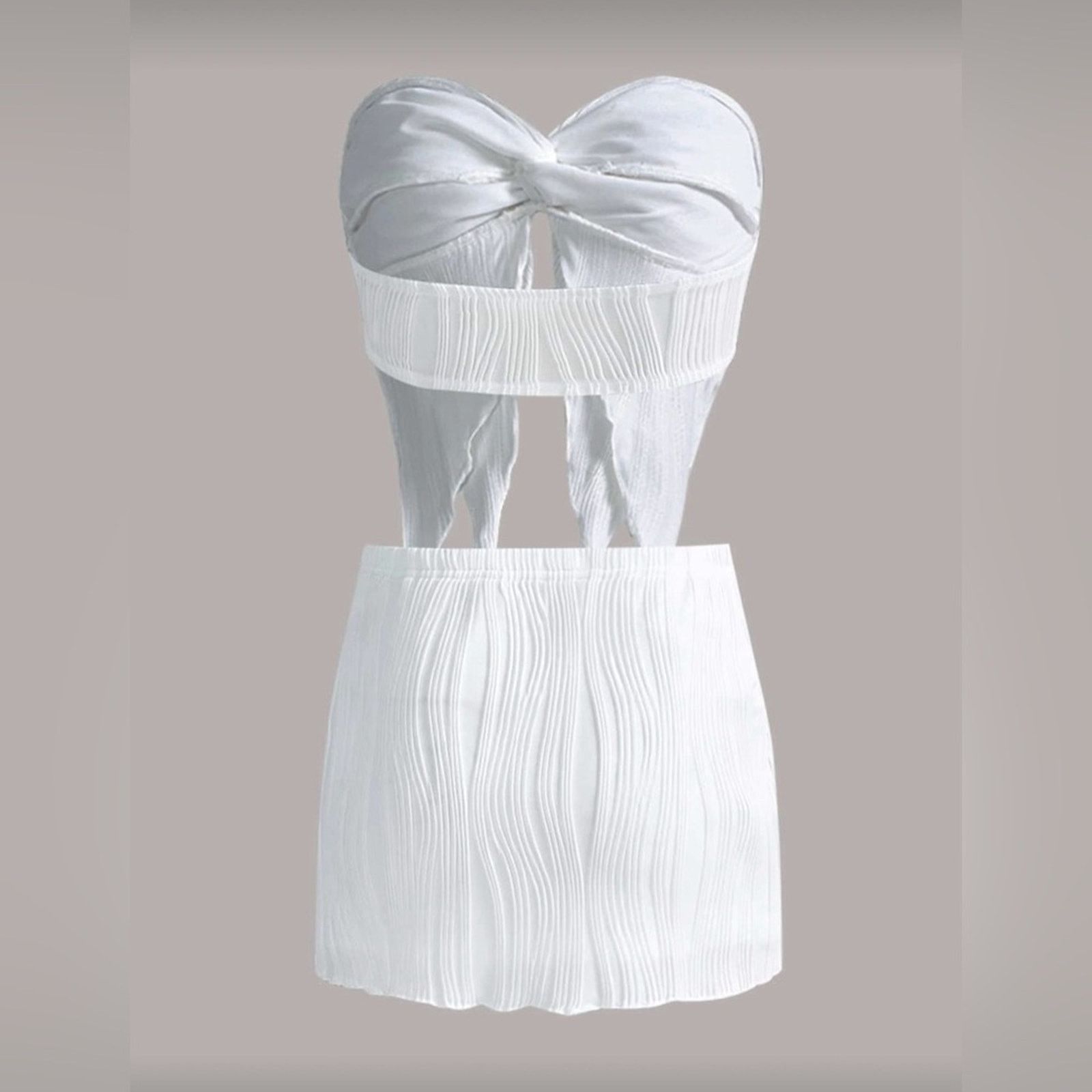 Other New Strapless White matching set size S Size 26" / US 2 / IT 38 - 2 Thumbnail