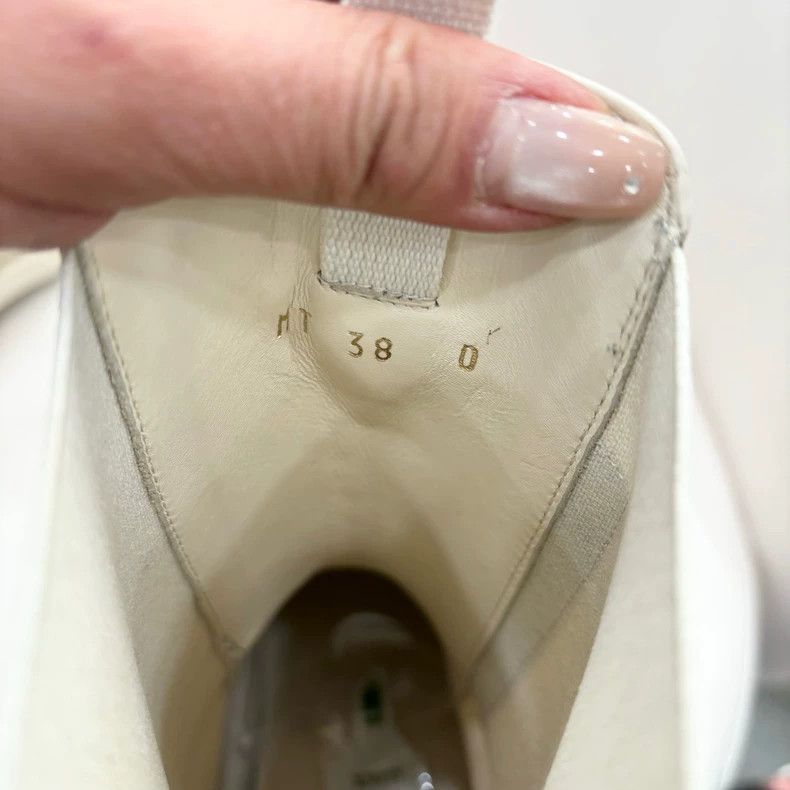 Dior Dior White Chelsea Leather Ankle Boots-2506 Size US 6.5 / IT 36.5 - 4 Thumbnail