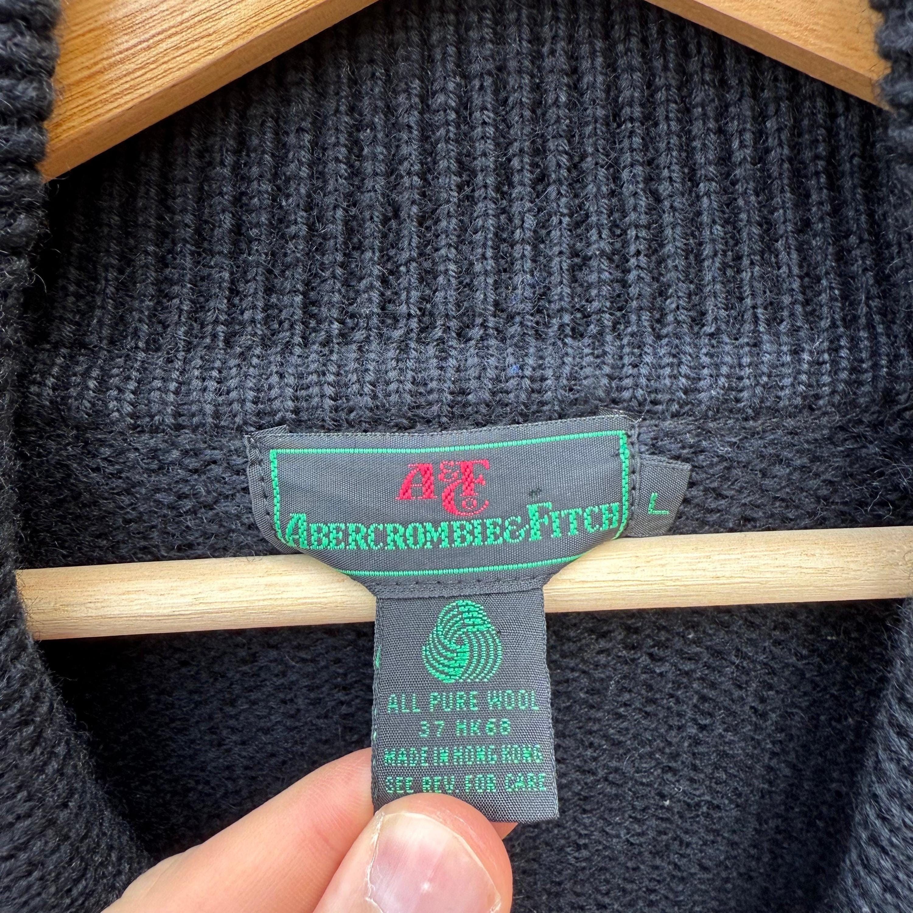 Abercrombie & Fitch × Vintage 1980's Vintage Abercrombie & Fitch Double Breasted Woven Car Size US XL / EU 56 / 4 - 5 Thumbnail
