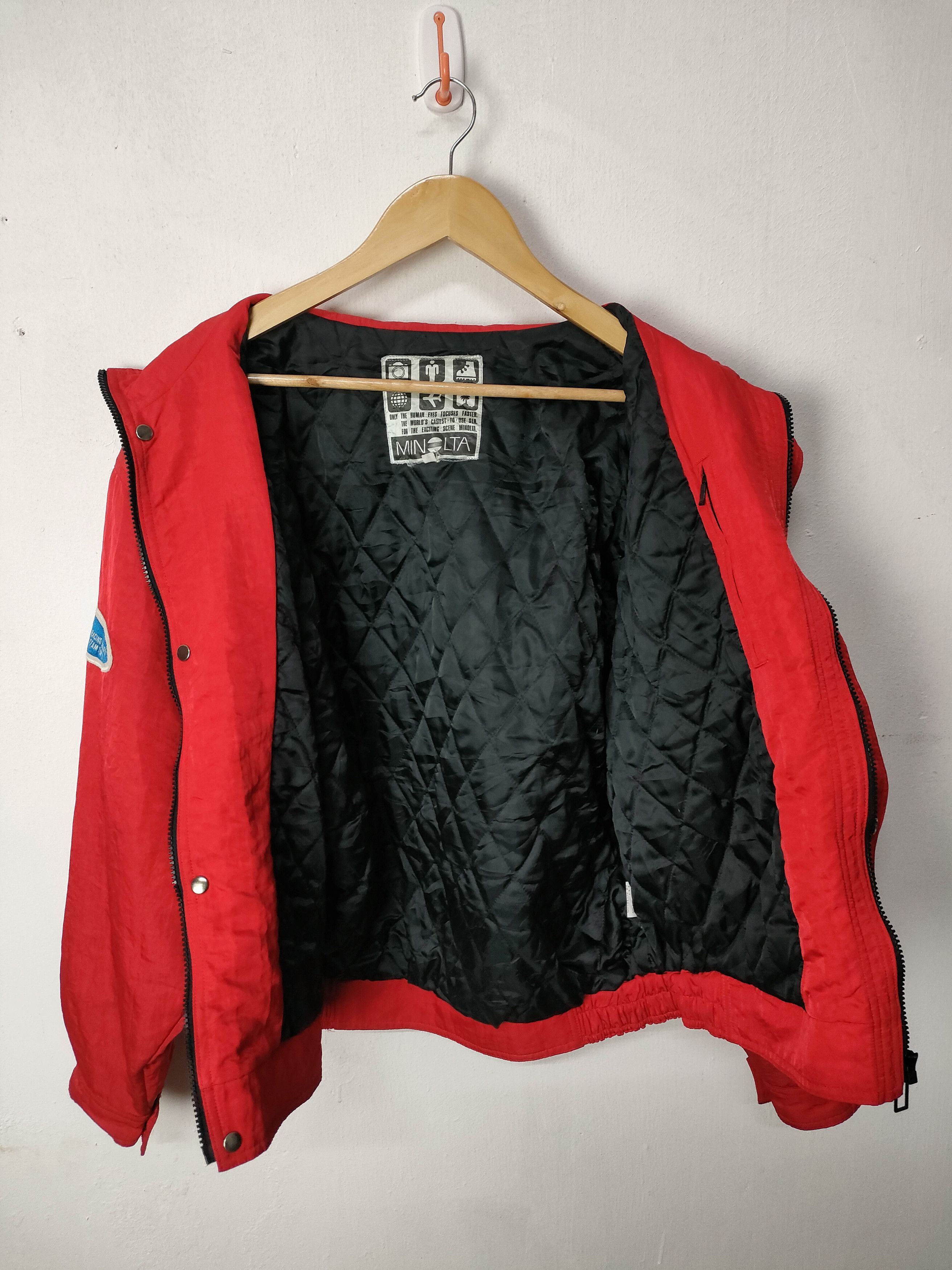 Vintage MINOLTA Toyota Team Tom's Bomber Jacket