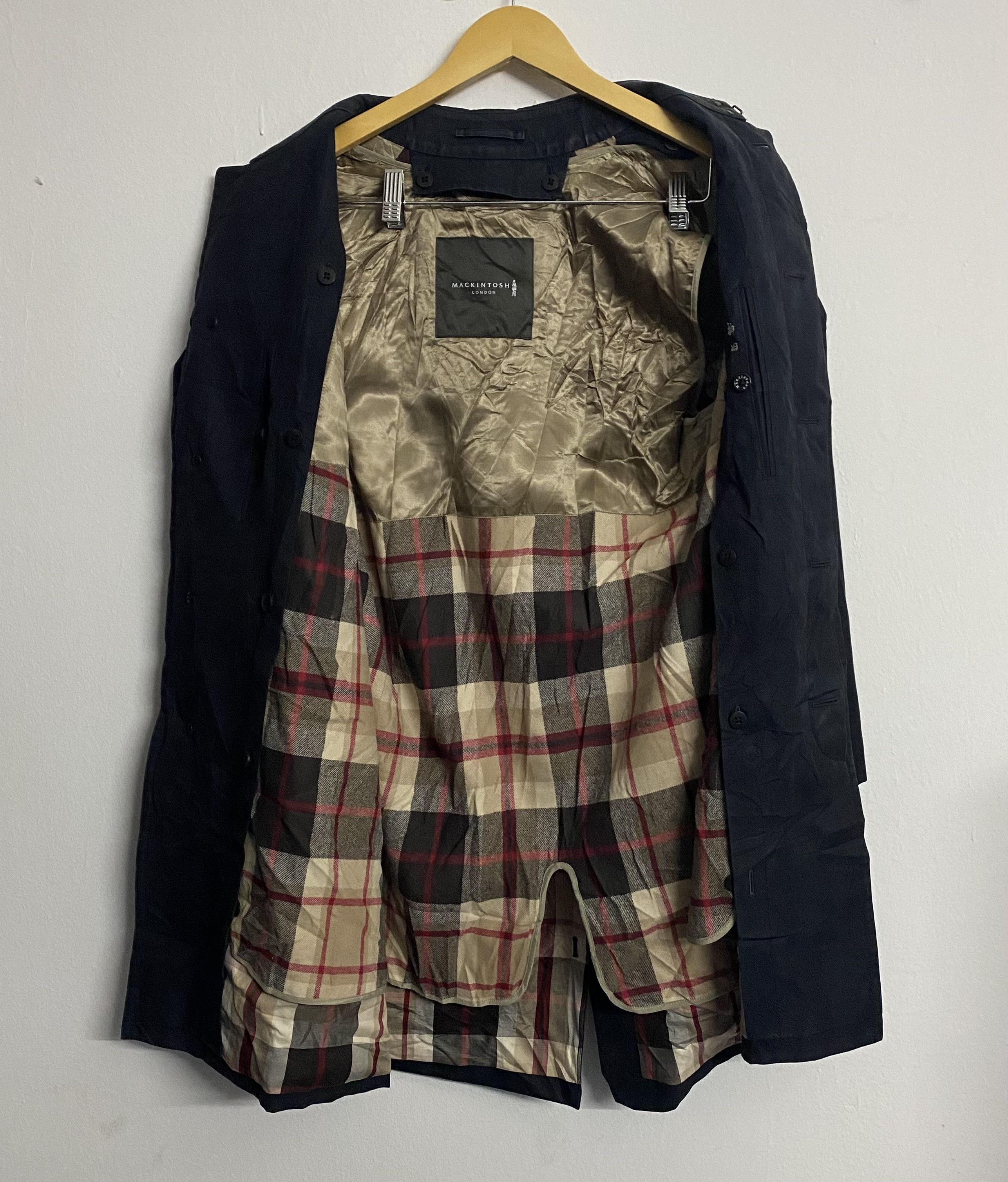 Mackintosh Mackintosh London Long Coat Jacket Incl. Liner Size US M / EU 48-50 / 2 - 4 Thumbnail