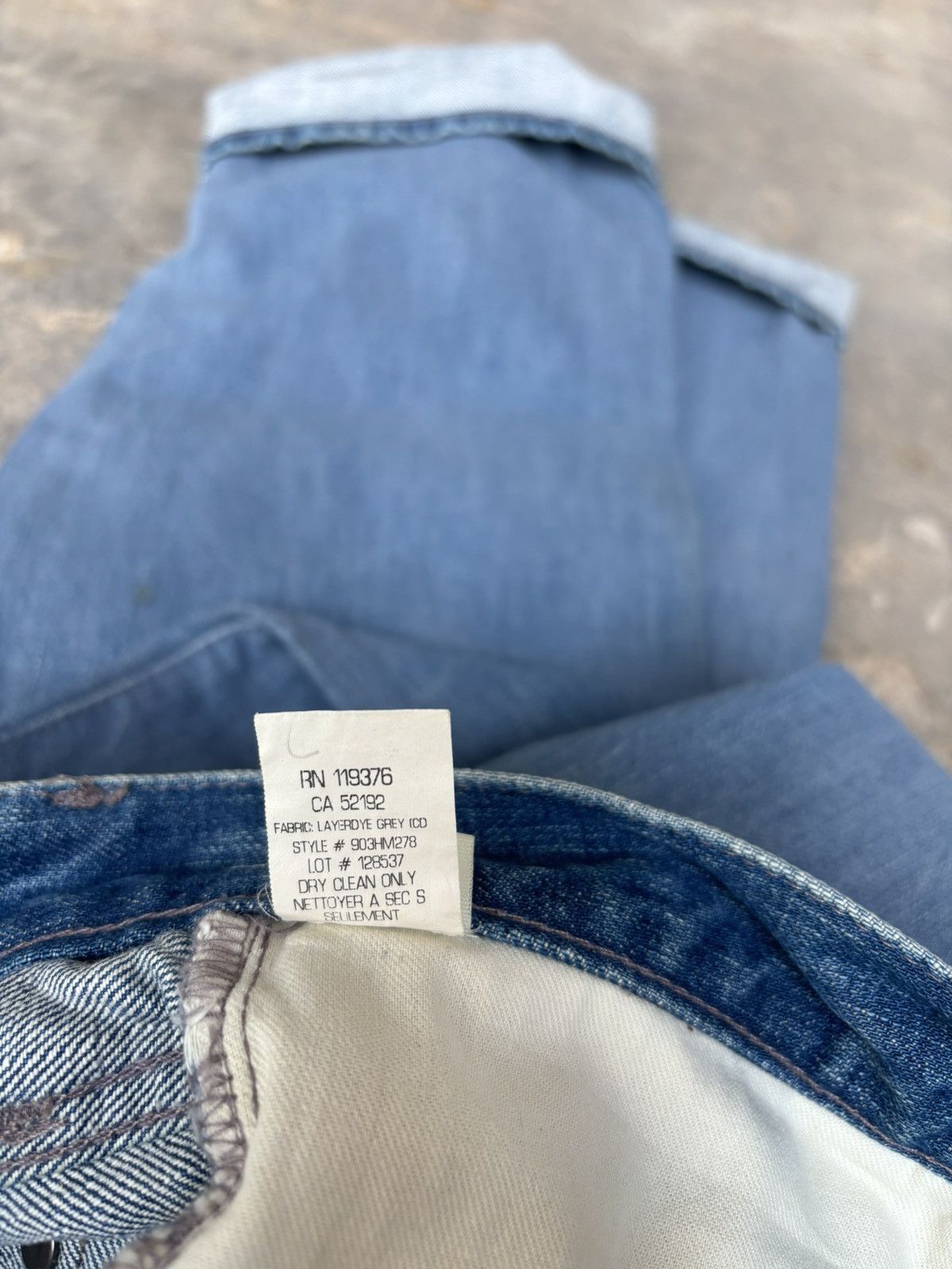 Helmut Lang Helmut Lang Usa Jeans Size US 31 - 11 Thumbnail