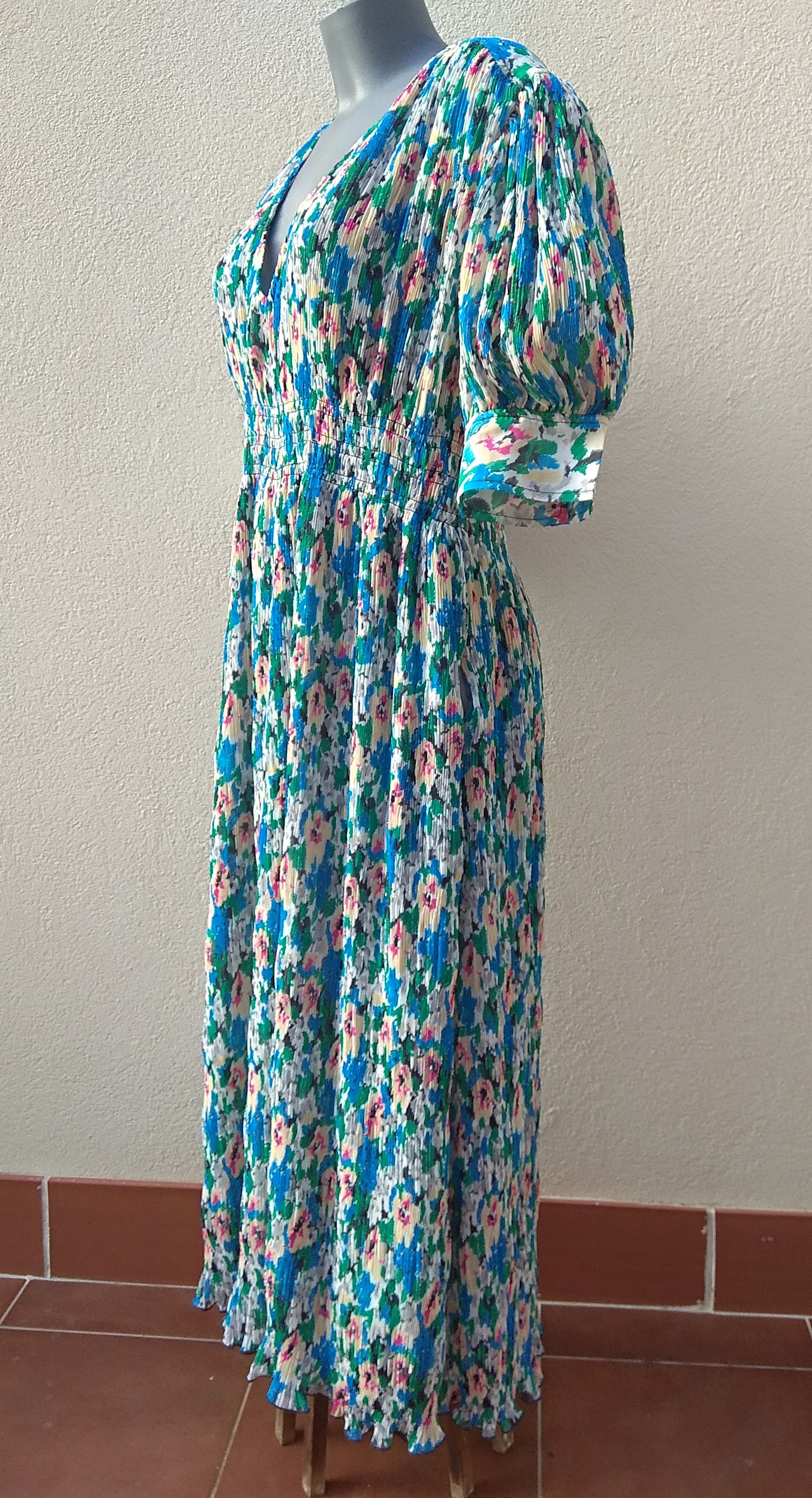 Ganni Pleated maxi dress Size S / US 4 / IT 40 - 2 Thumbnail