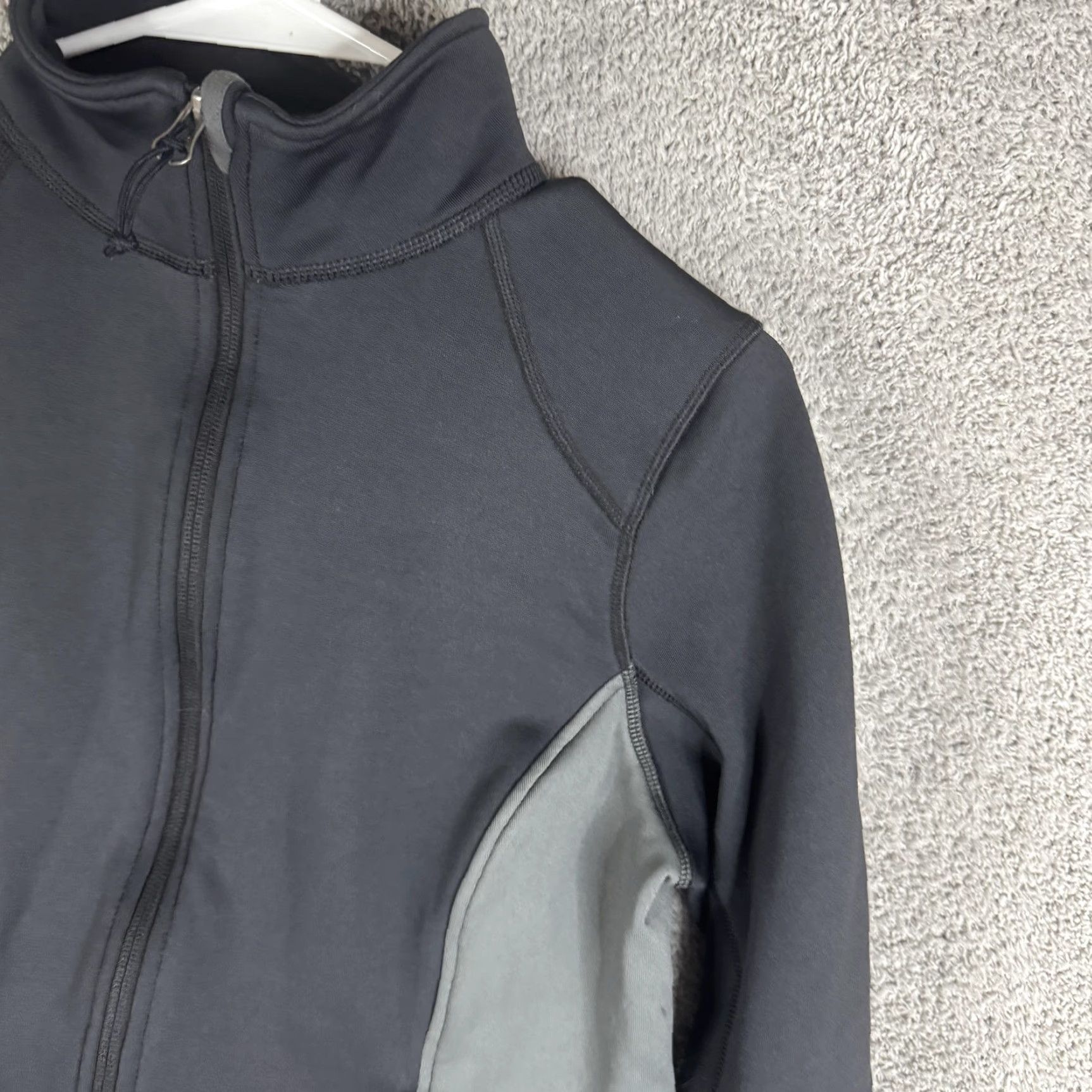 Vintage L.L.Bean Jacket Womens Small Black Gray Softshell Full Zip Fleece Lined Outdoor Size S / US 4 / IT 40 - 4 Thumbnail