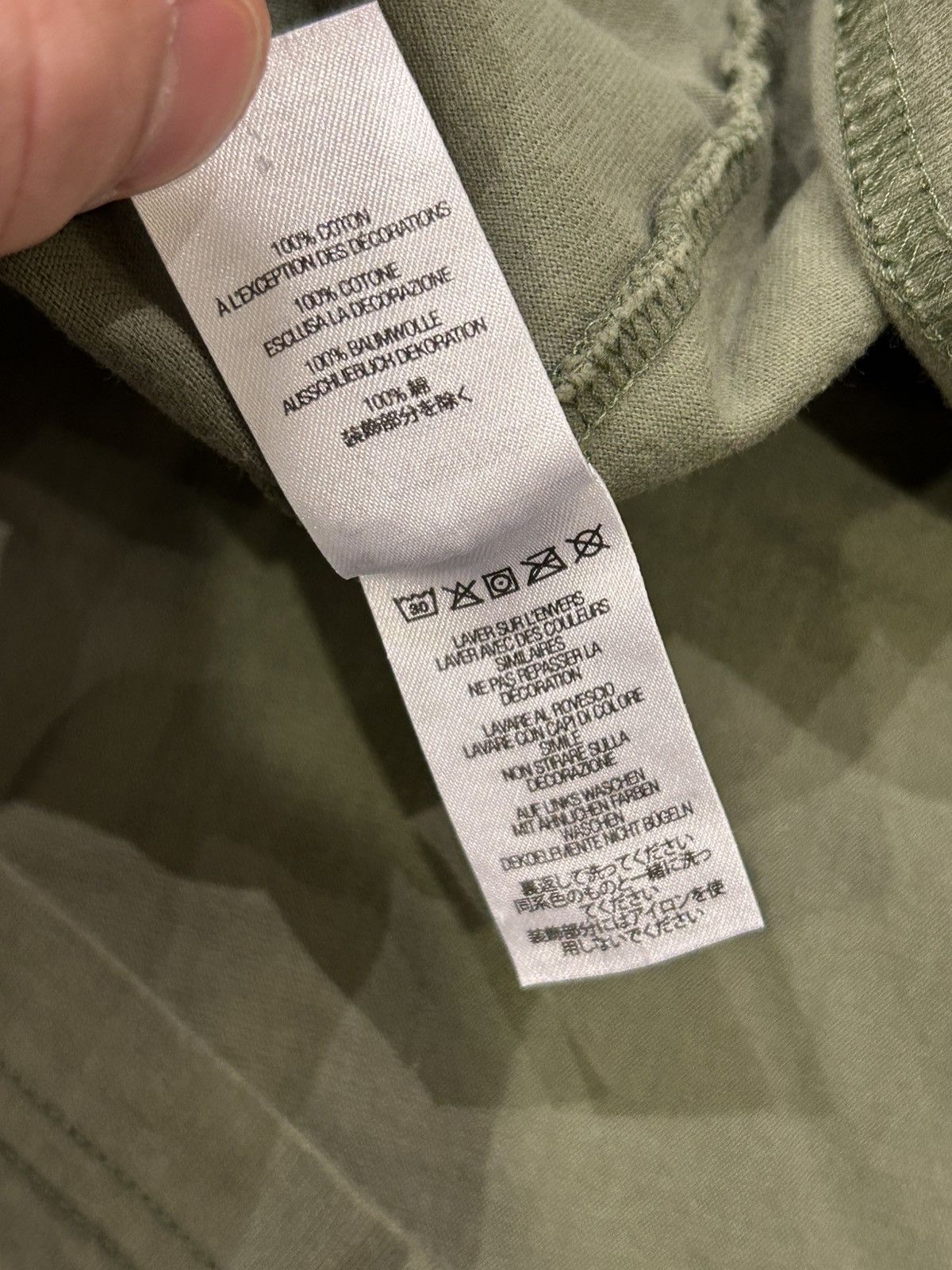 Supreme Supreme Property Label Shirt - Green Size US XL / EU 56 / 4 - 7 Thumbnail