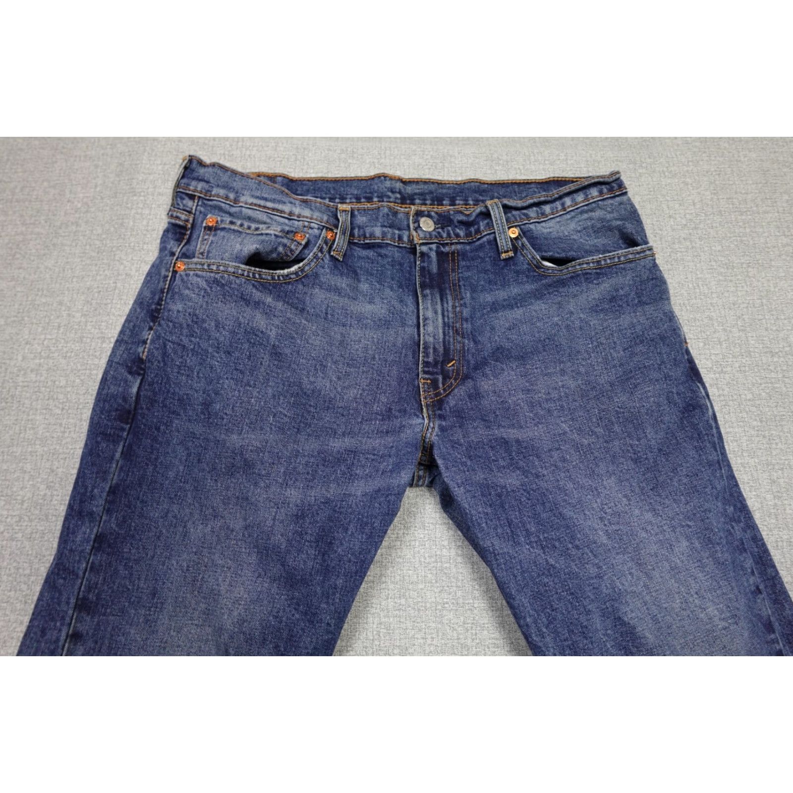Levi's Levi's 527 Jeans Slim Mens 36x30 Blue Dark Wash Bootcut Denim Slim Regular XS? Size US 36 / EU 52 - 2 Thumbnail