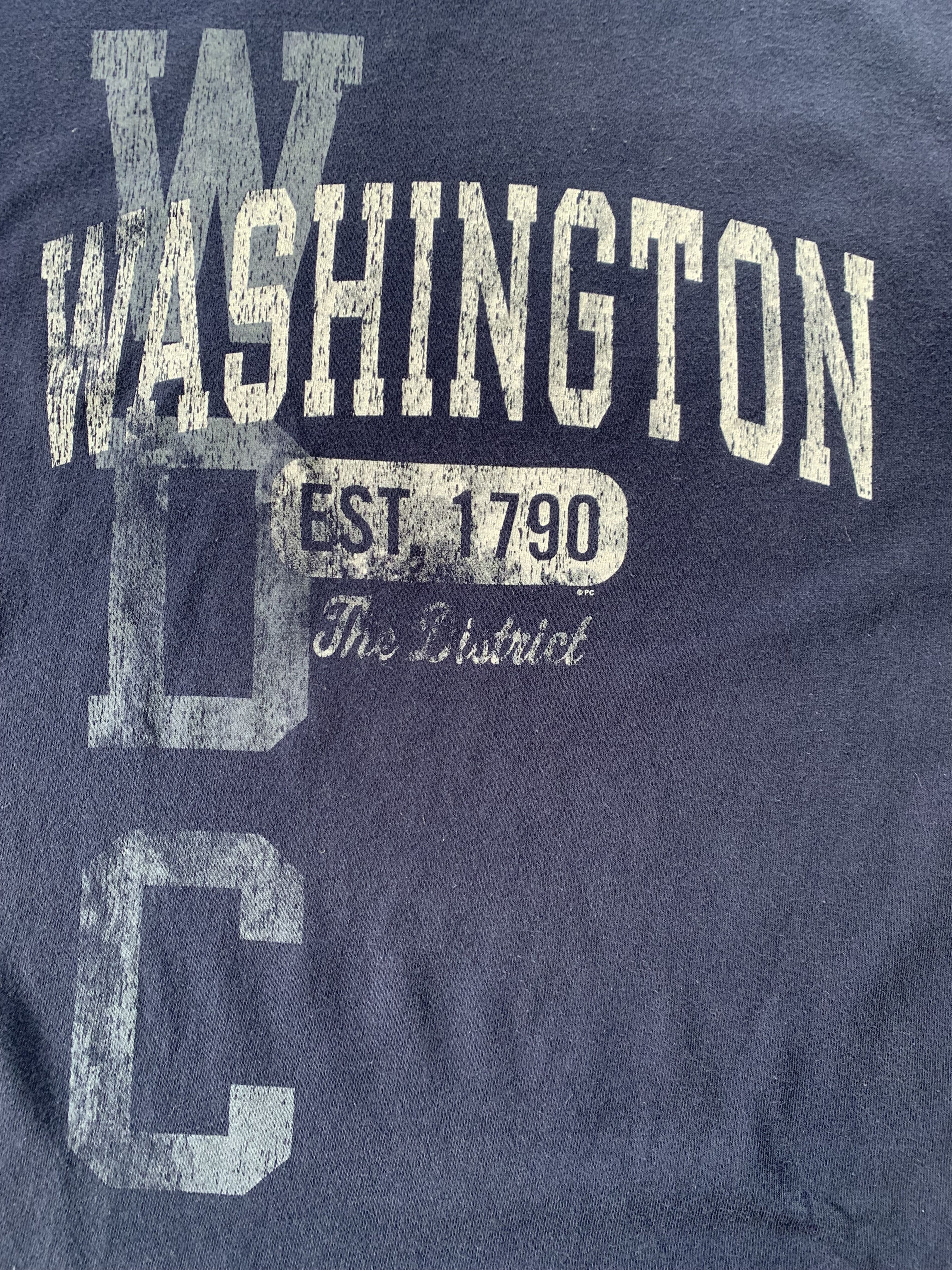 Delta × Vintage Delta Vintage Washington Printed T-Shirt Size US L / EU 52-54 / 3 - 5 Thumbnail
