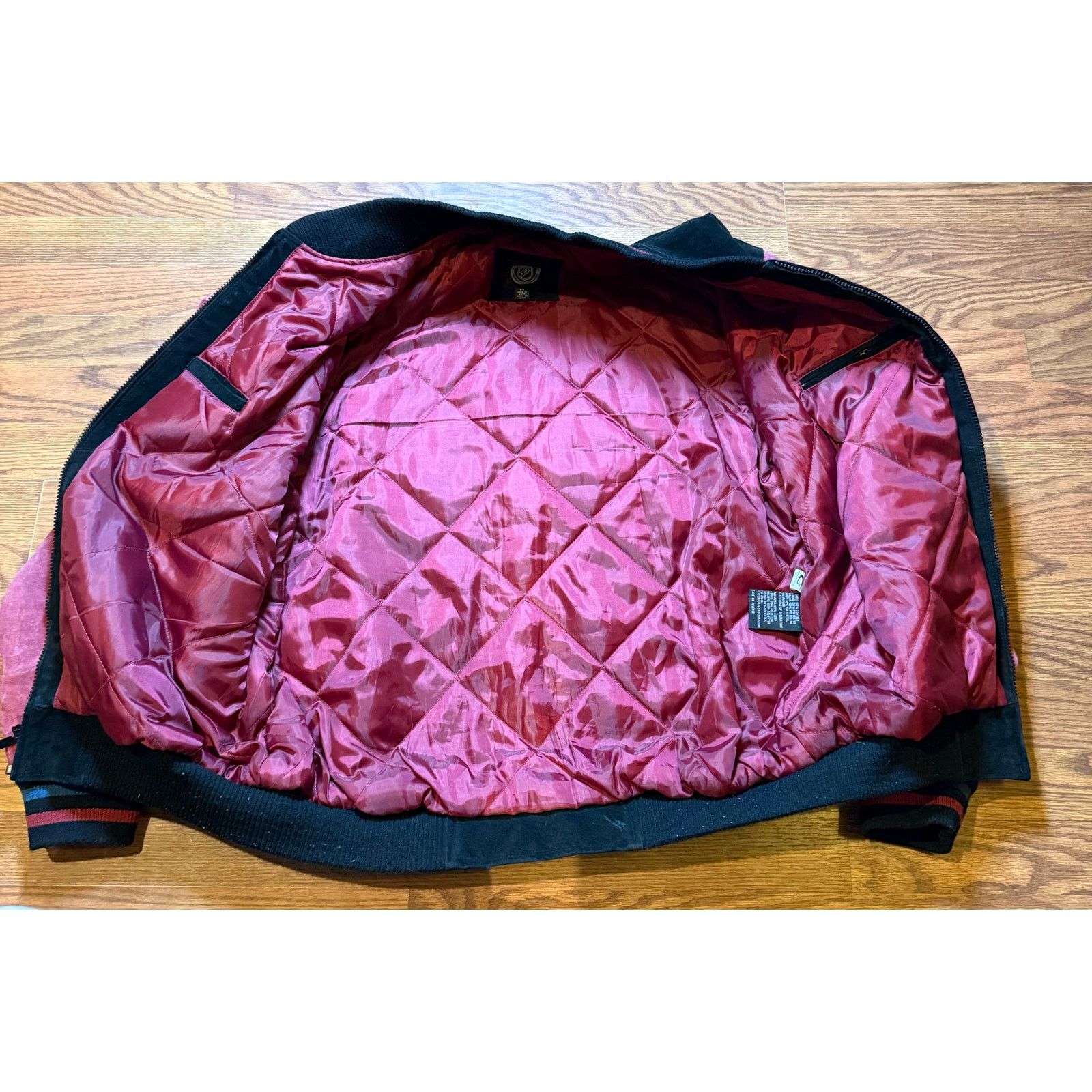 NHL NHL Colorado Avalanche Suede Leather Jacket Size L Size US L / EU 52-54 / 3 - 4 Thumbnail