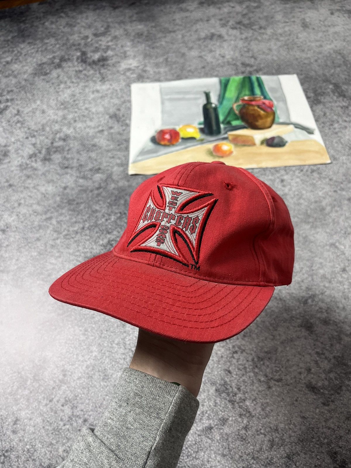 Vintage 🔥West Coast Choppers OG Classic Snapback Hat Vintage Cap Y2K