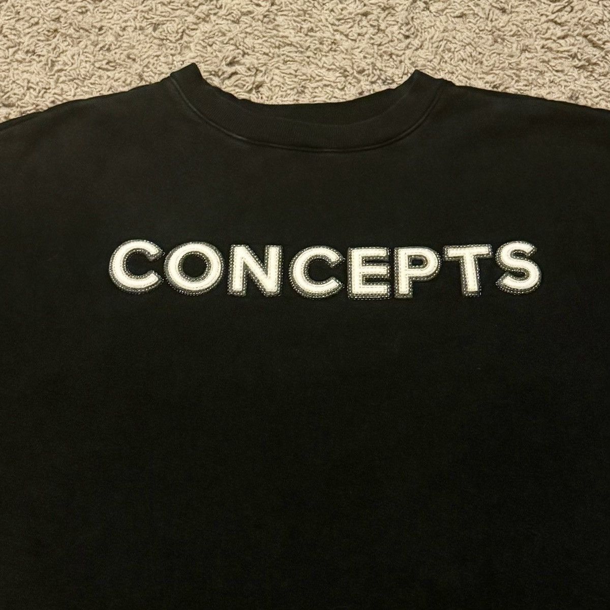 CNCPTS BLACK CONCEPTS SWEATSHIRT! Size US L / EU 52-54 / 3 - 3 Thumbnail