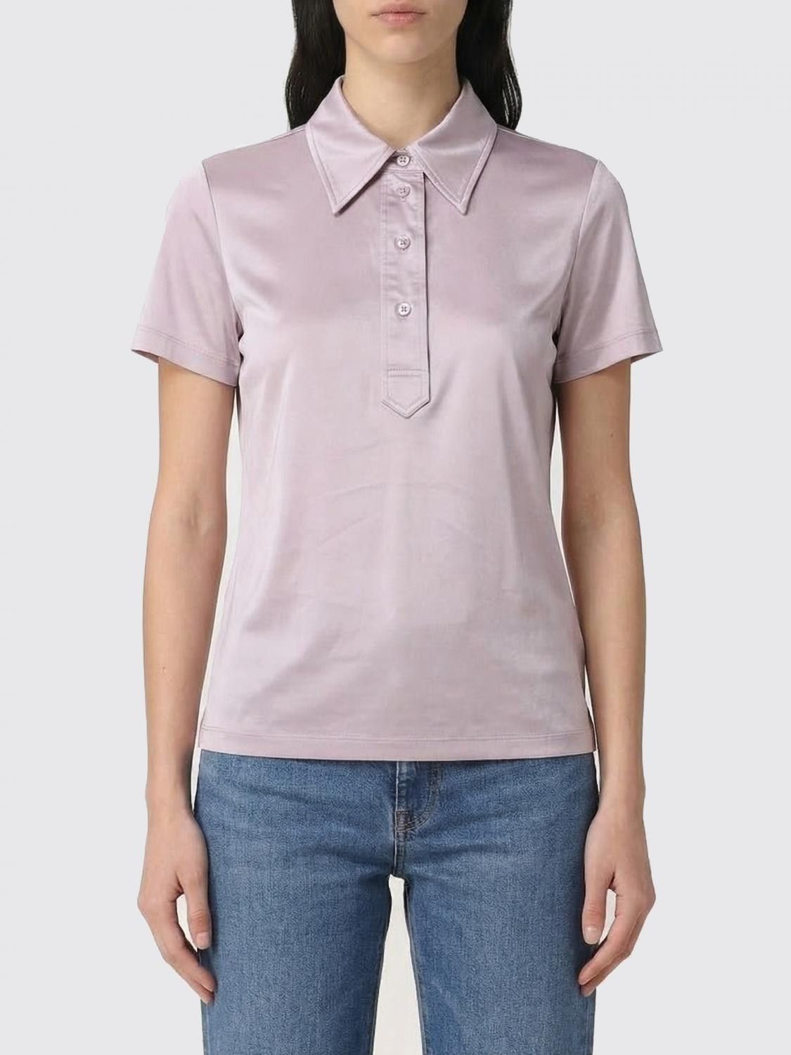 Maison Margiela Maison Margiela Polo Shirt Woman Pink Size S / US 4 / IT 40 - 1 Thumbnail