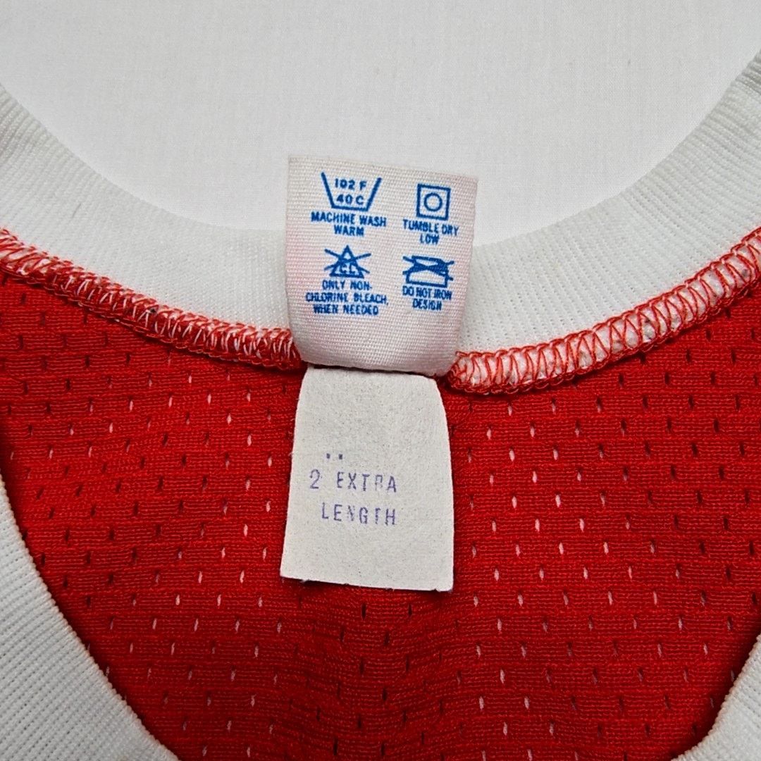 Champion Vintage Champion Jersey Red Mesh Tank Top Womens Size 12 Size XL / US 12-14 / IT 48-50 - 6 Thumbnail
