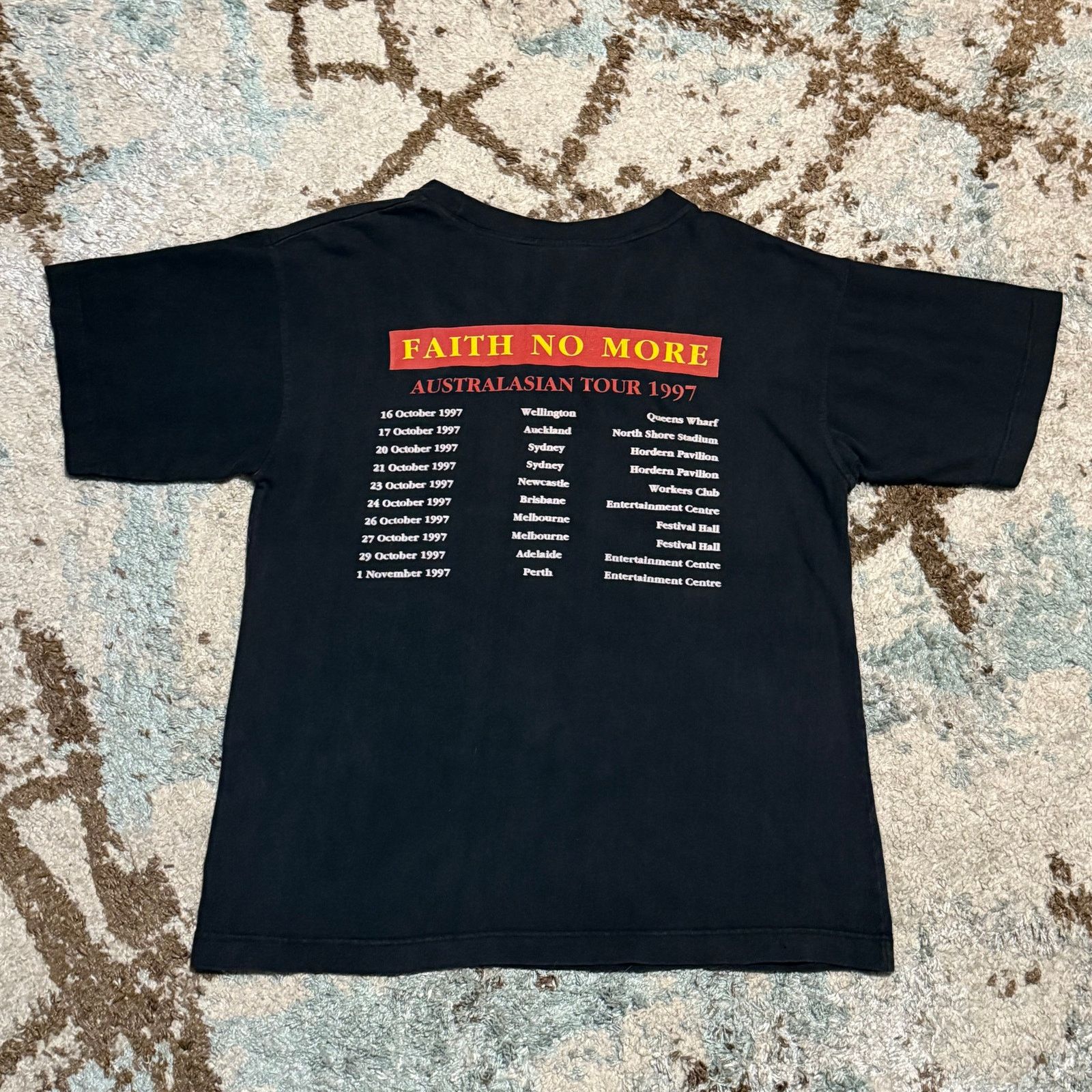 Band Tees × Vintage 1997 Faith No More Australasian Tour Shirt Medium Size US M / EU 48-50 / 2 - 3 Thumbnail