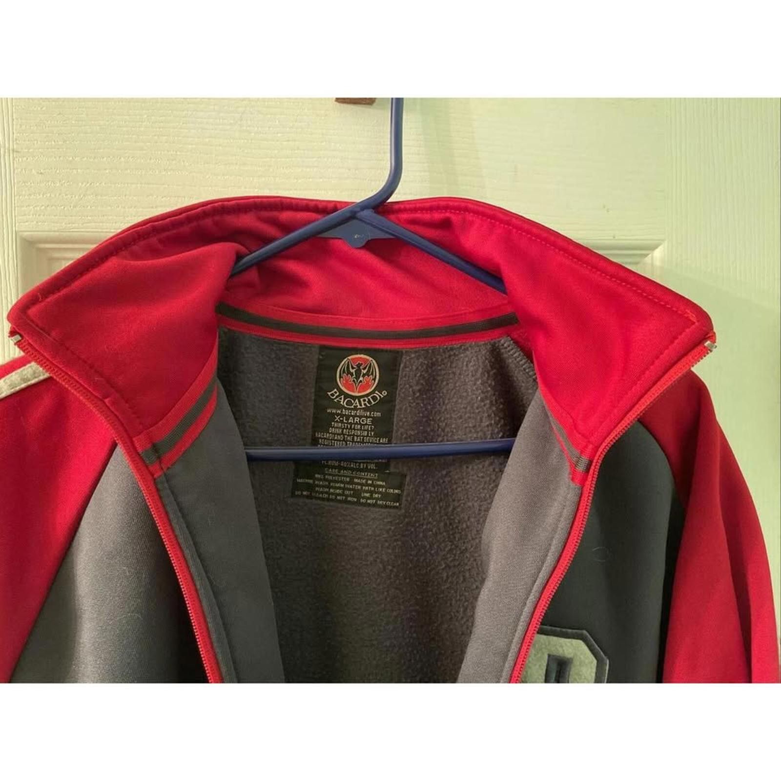 Other Bacardi Vintage Track Jacket - Red/Gray Size US XL / EU 56 / 4 - 8 Thumbnail