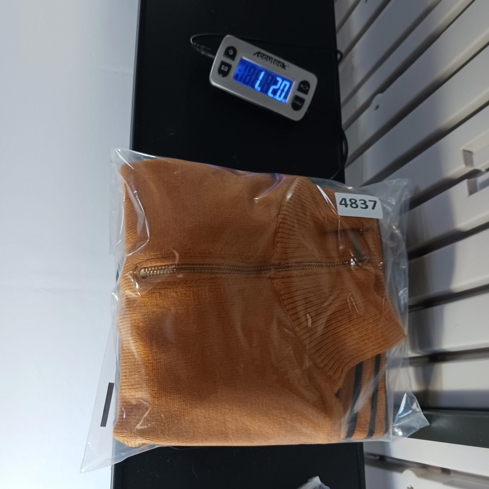 Other Coofandy Women's Orange & Black Stripes 1/4 Zip Sweater M Size M / US 6-8 / IT 42-44 - 8 Thumbnail