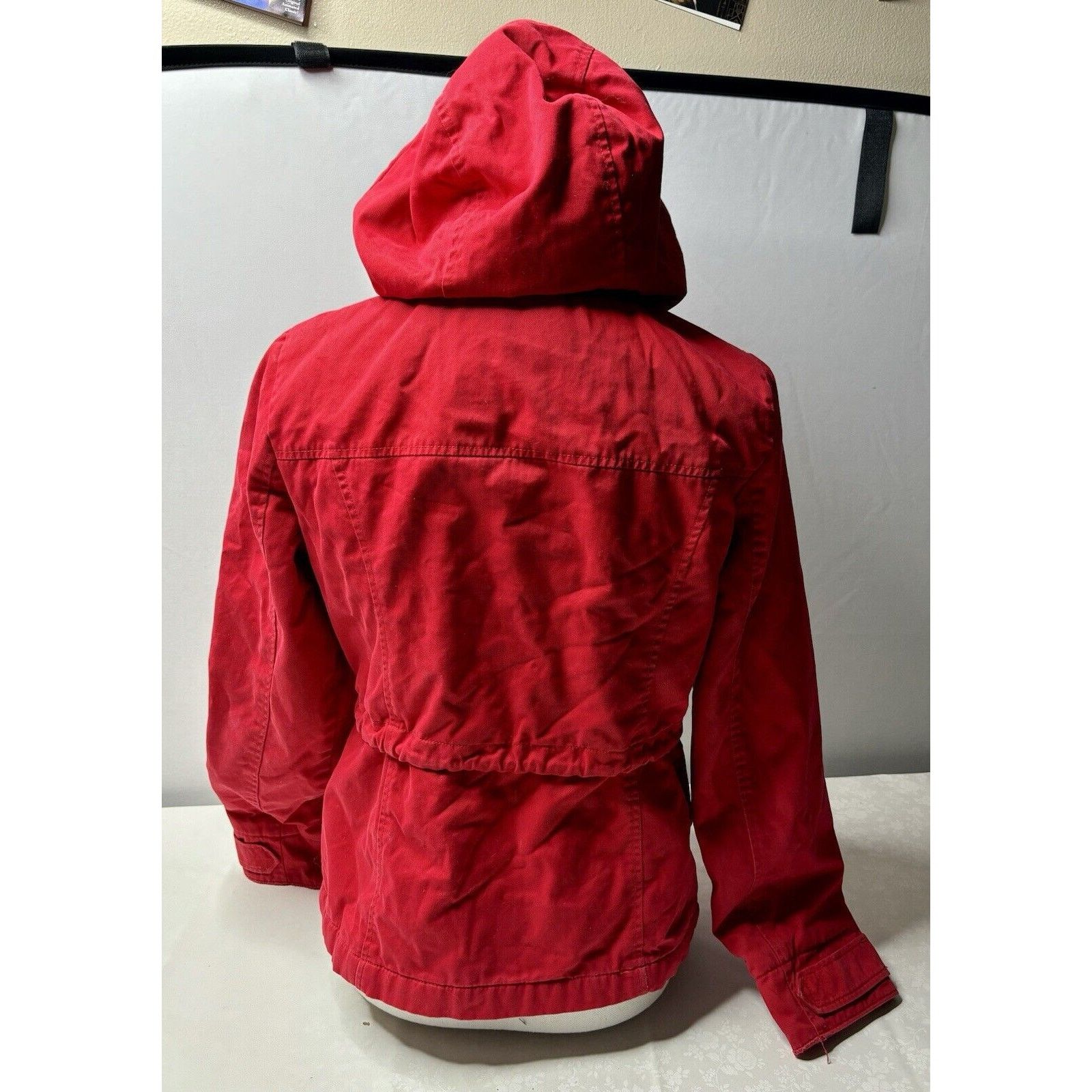 Hollister Hollister Woman’s Hooded Windbreaker Jacket Size Medium Size M / US 6-8 / IT 42-44 - 3 Thumbnail