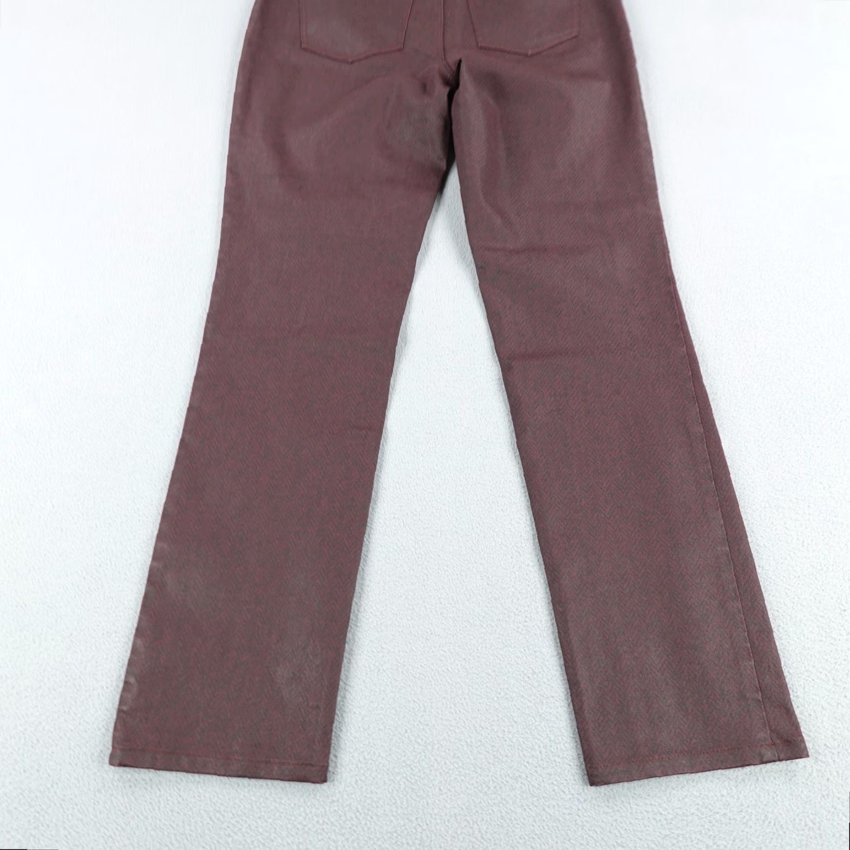 Vintage Lafayette 148 Pants Womens 0 Red Black Herringbone Print Slim Fit Straight Flex Pants Red Black Herringbone 0 Womens Lafayette 148 New York Size 25" / US 0 / IT 36 - 6 Thumbnail