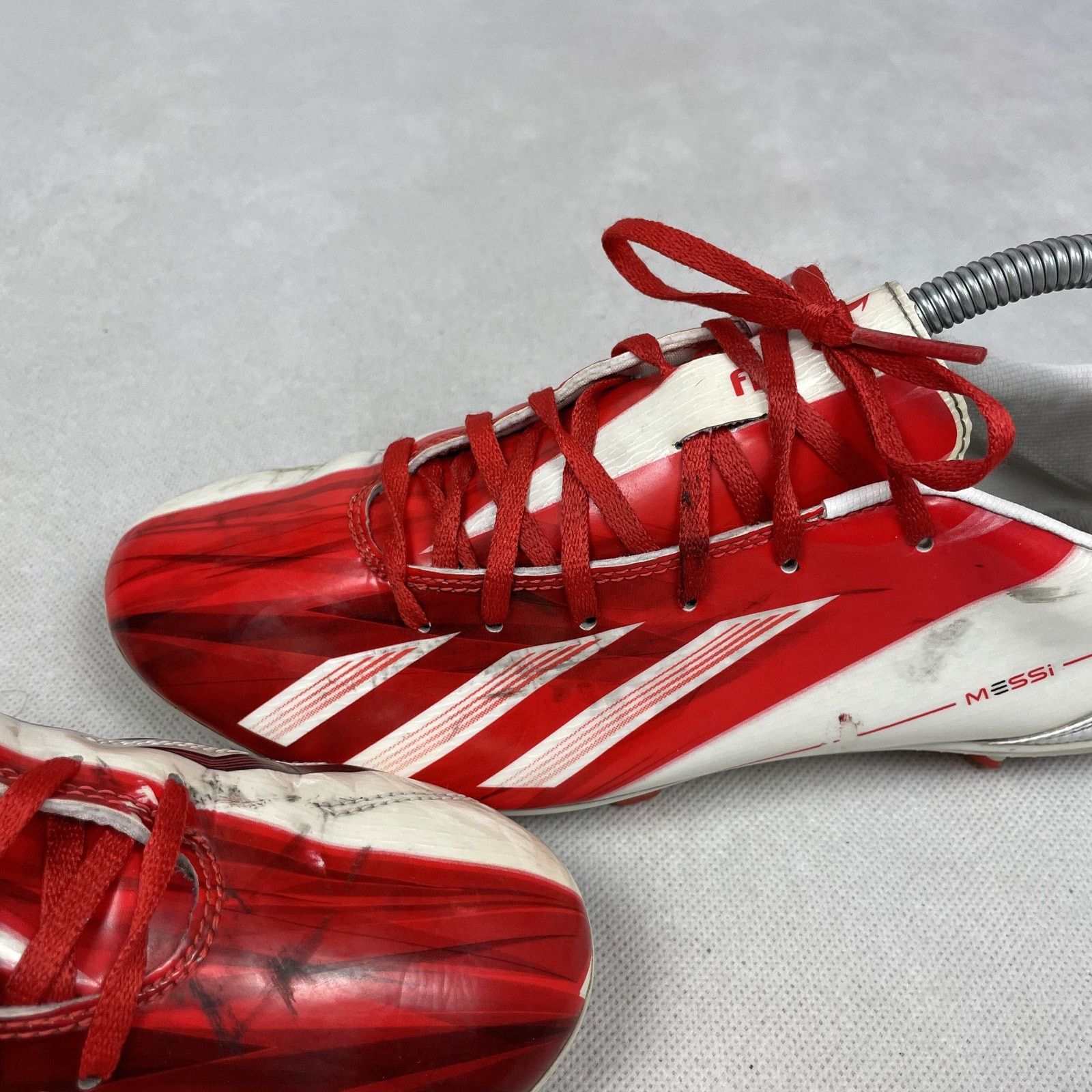 Adidas Adidas Messi F10 TRX FG G65351 Mens Red White Soccer Cleat 8 Size US 8 / EU 41 - 7 Thumbnail