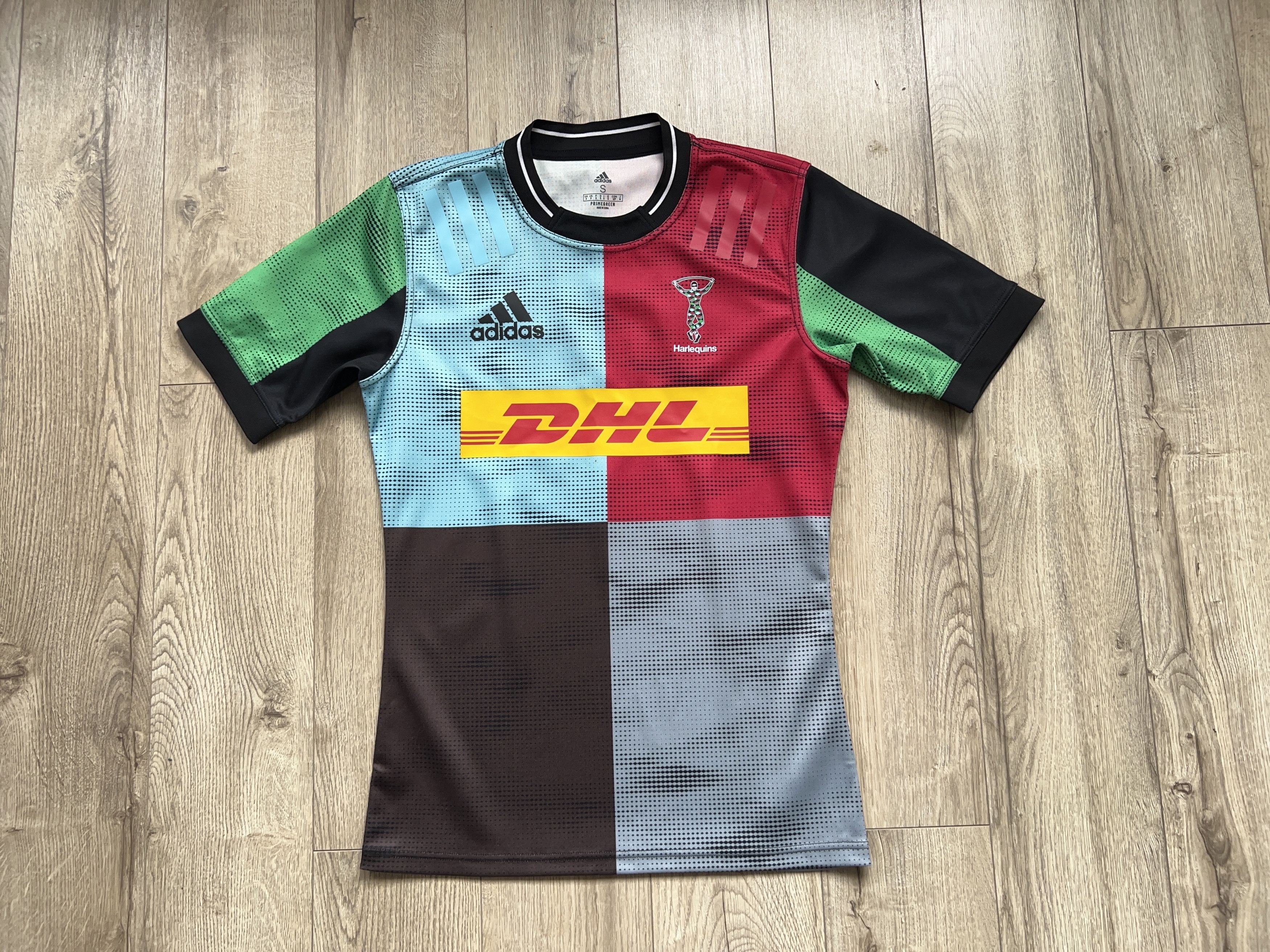 Adidas Harlequins Rugby Union 2021 2022 Jersey Shirt Multicolor S Size US S / EU 44-46 / 1 - 1 Thumbnail