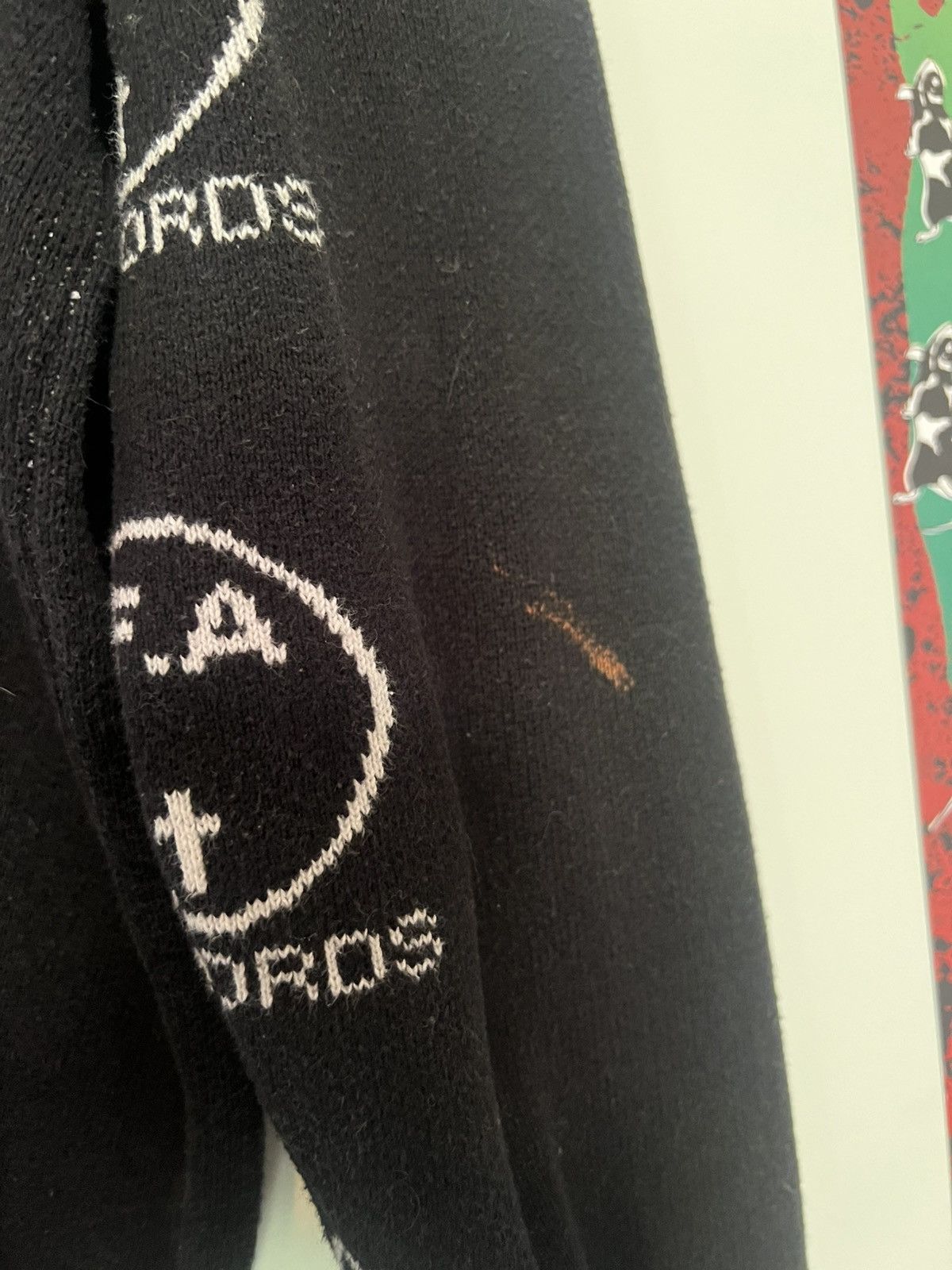 Fucking Awesome Fucking Awesome Black and White Logo Crewneck Size US XL / EU 56 / 4 - 5 Thumbnail