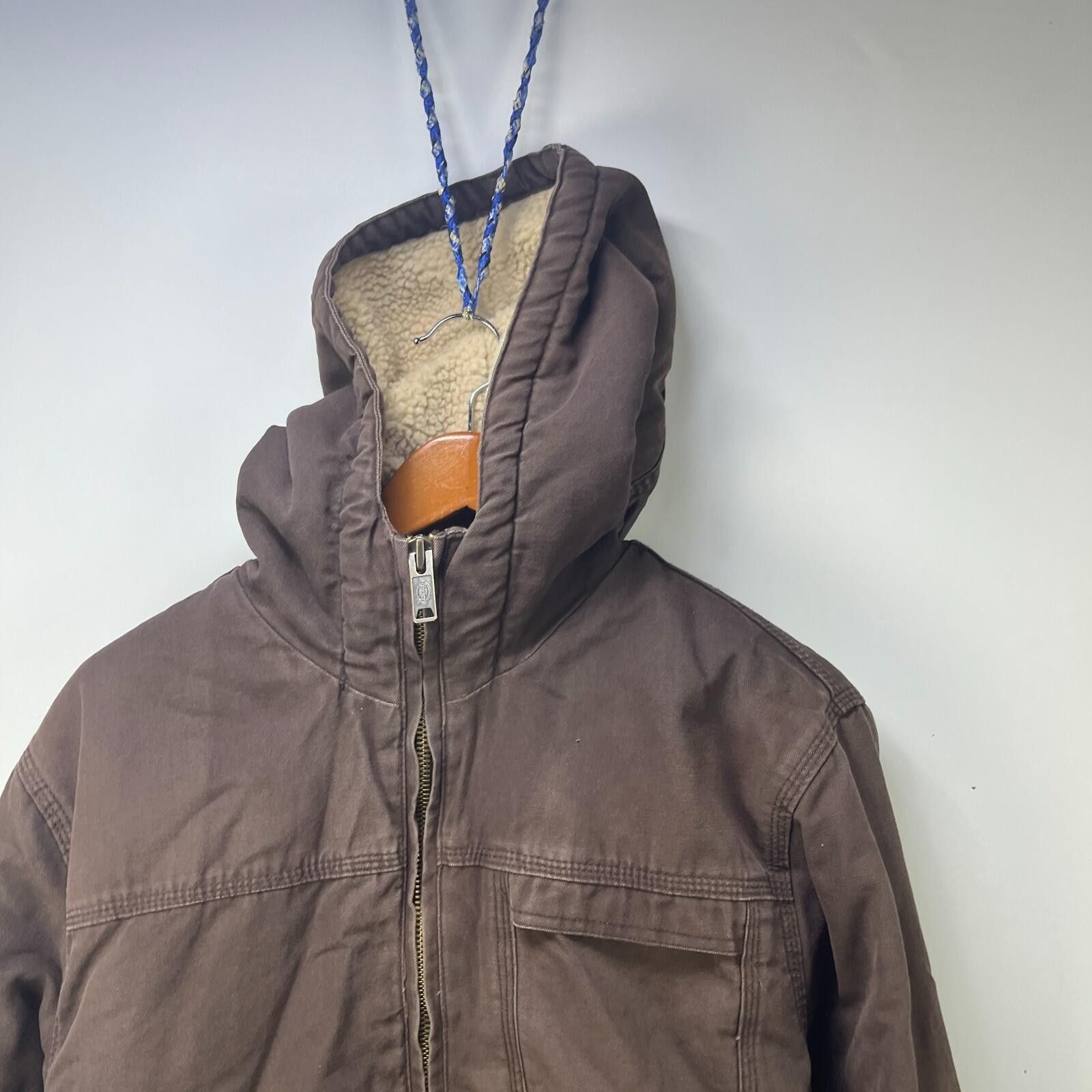 Dickies Vintage Dickies Sherpa Lined Hooded Jacket Large Size US L / EU 52-54 / 3 - 3 Thumbnail