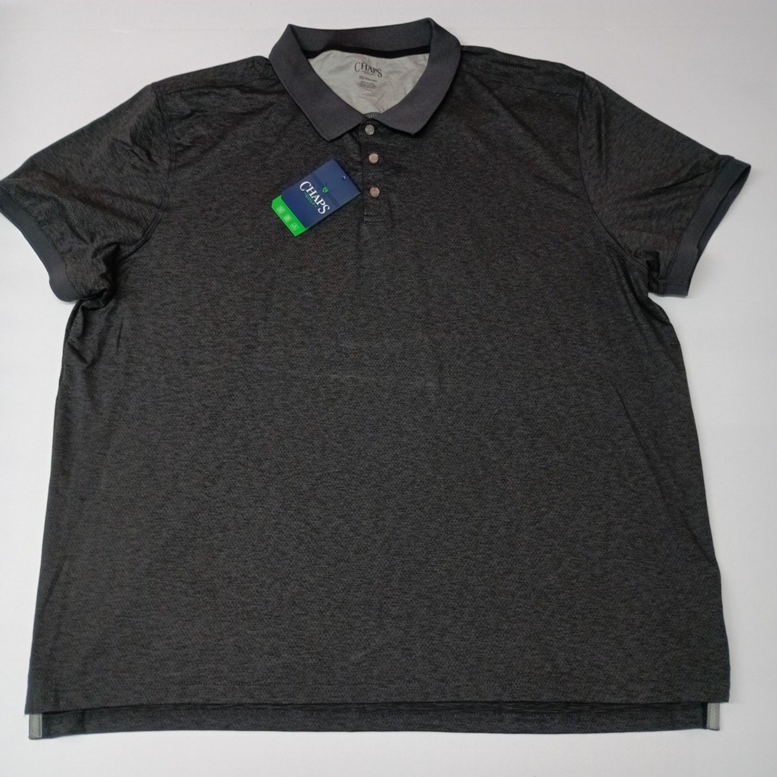 Chaps Chaps Golf Polo Shirt Men 3XL Black Moisture Wicking Stretch Size US XXL / EU 58 / 5 - 1 Thumbnail