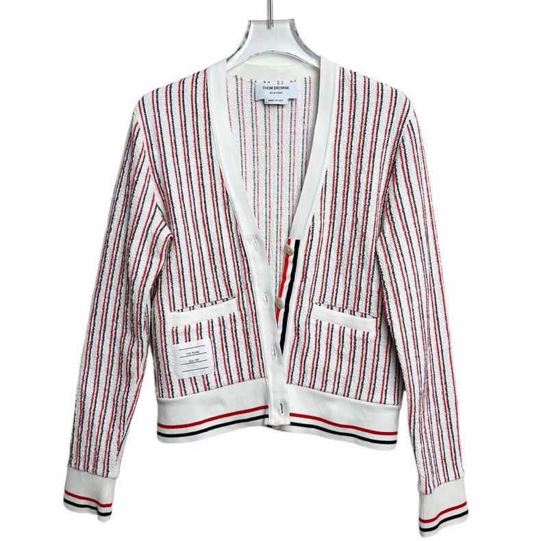 Thom Browne Thom Browne Striped Cardigan Size 38 Size US XS / EU 42 / 0 - 1 Thumbnail