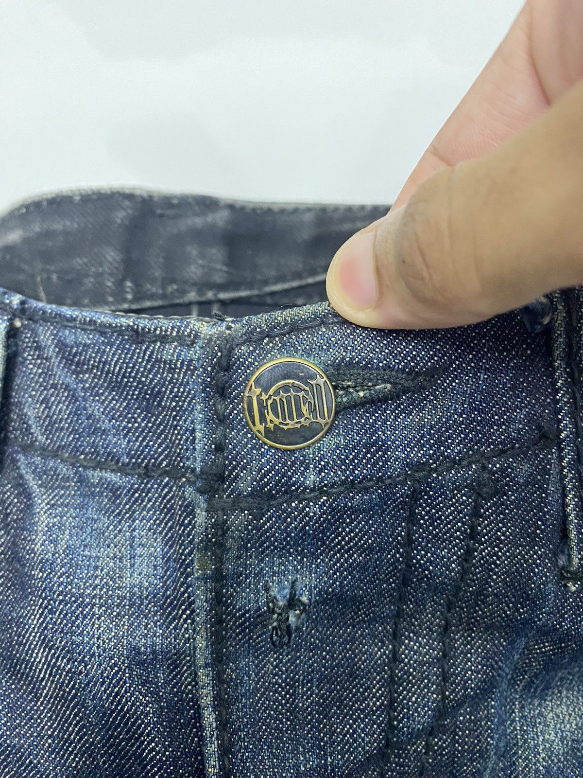 20471120 × Japanese Brand × Seditionaries PUNK🔥TROISO MADE IN JAPAN PUNK DISTRESSED DENIM JEANS Size US 30 / EU 46 - 10 Thumbnail