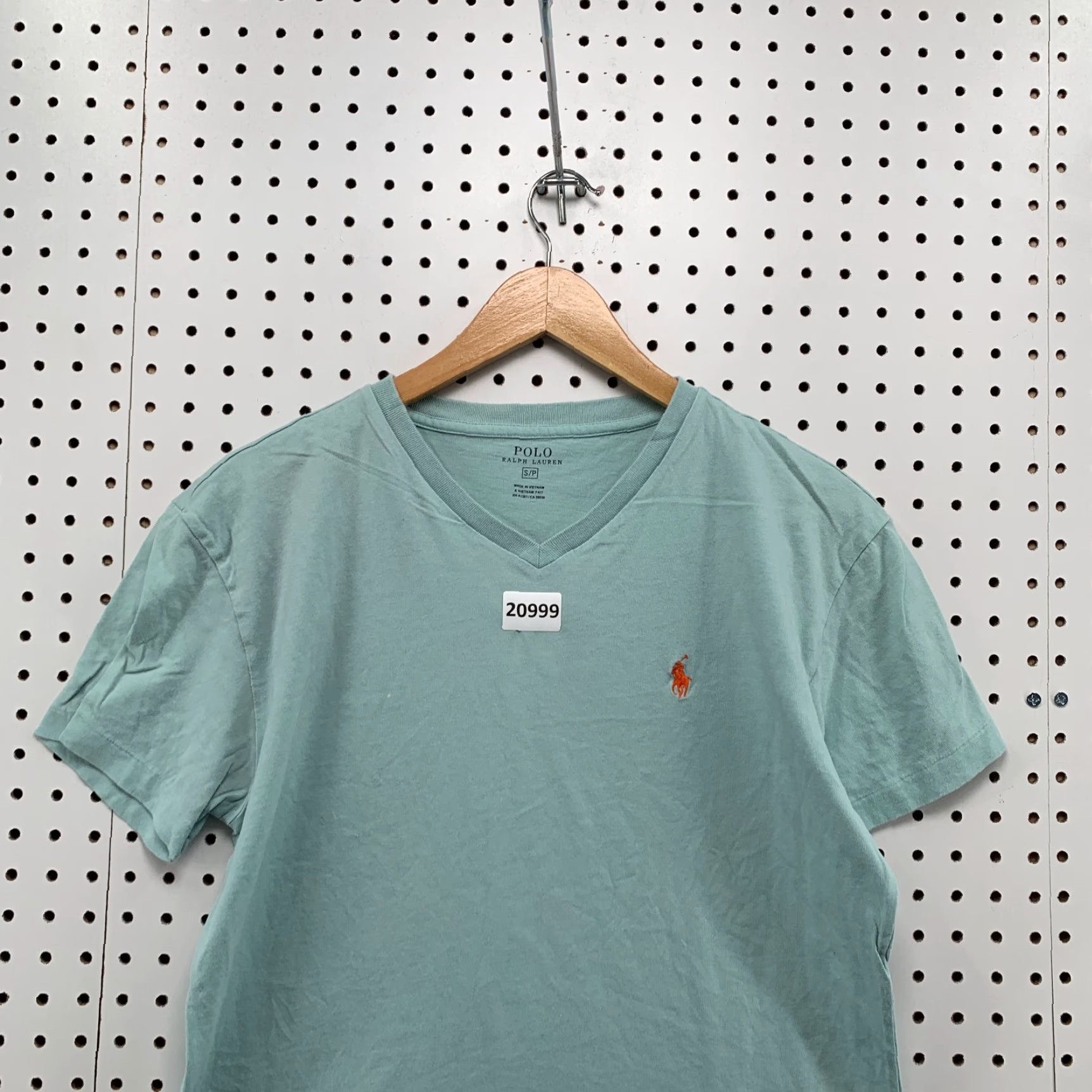 Polo Ralph Lauren VINTAGE Polo Ralph Lauren Shirt V-Neck Short Sleeve Green Small Preppy Mens Size US S / EU 44-46 / 1 - 5 Thumbnail