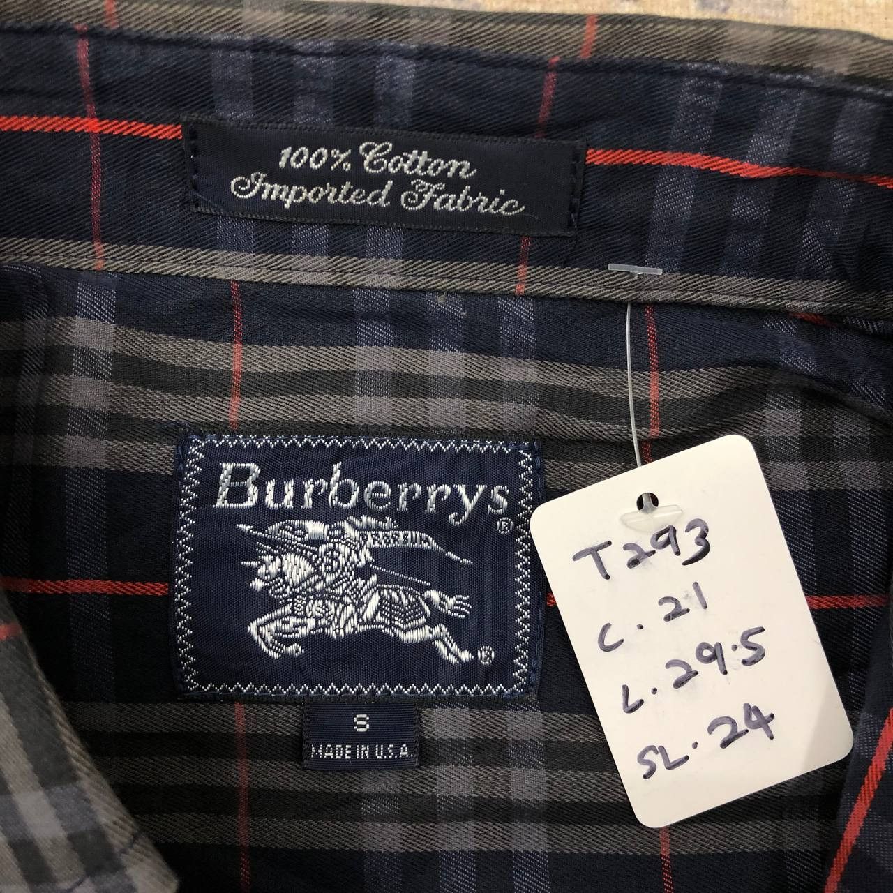 Burberry Prorsum T293 VTG BURBERRYS PRORSUM NOVA CHECK SHIRTS Size US M / EU 48-50 / 2 - 6 Thumbnail