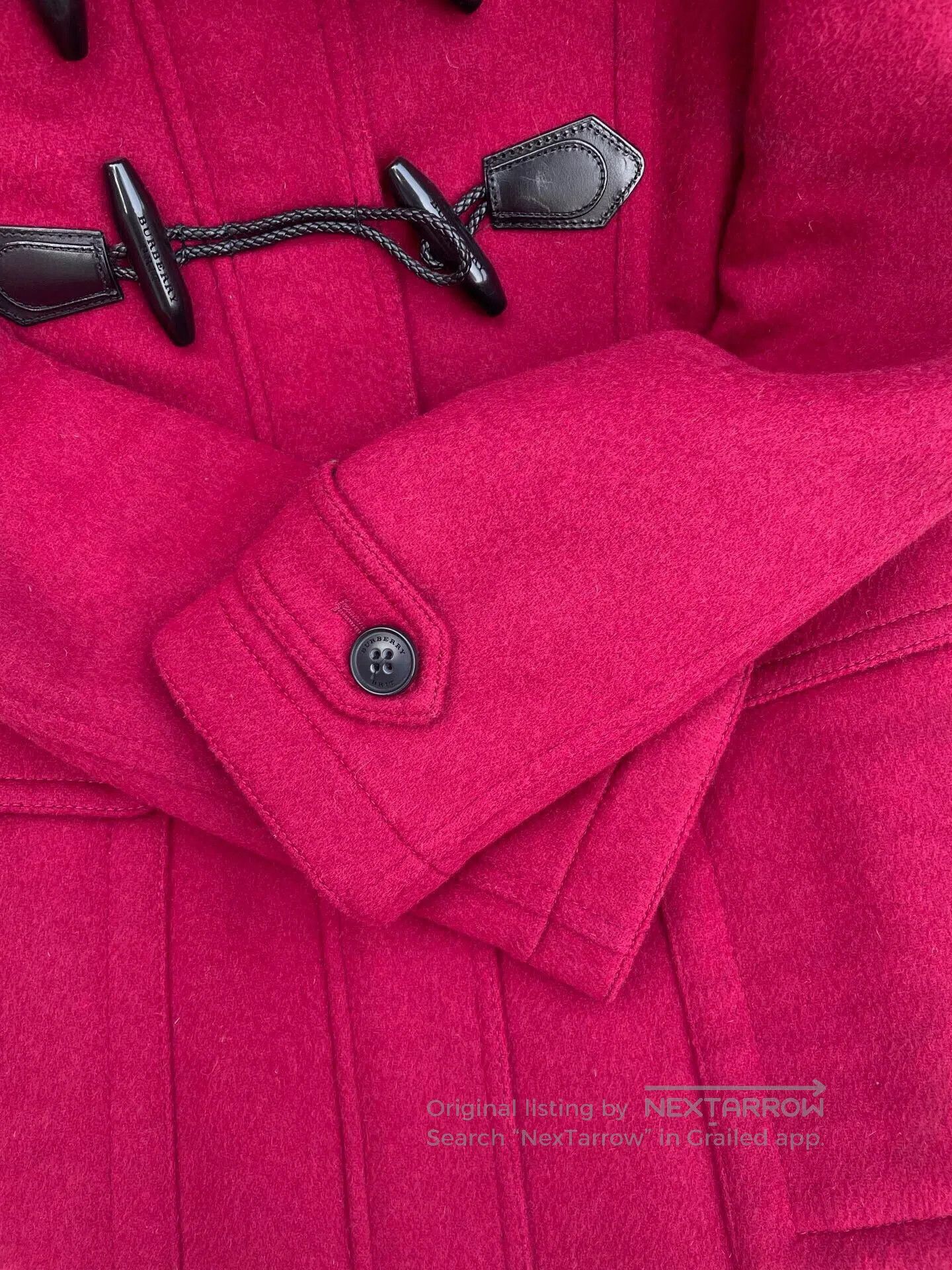Burberry Burberry Toggle Coat in Excellent Condition. Size XS / US 0-2 / IT 36-38 - 5 Thumbnail