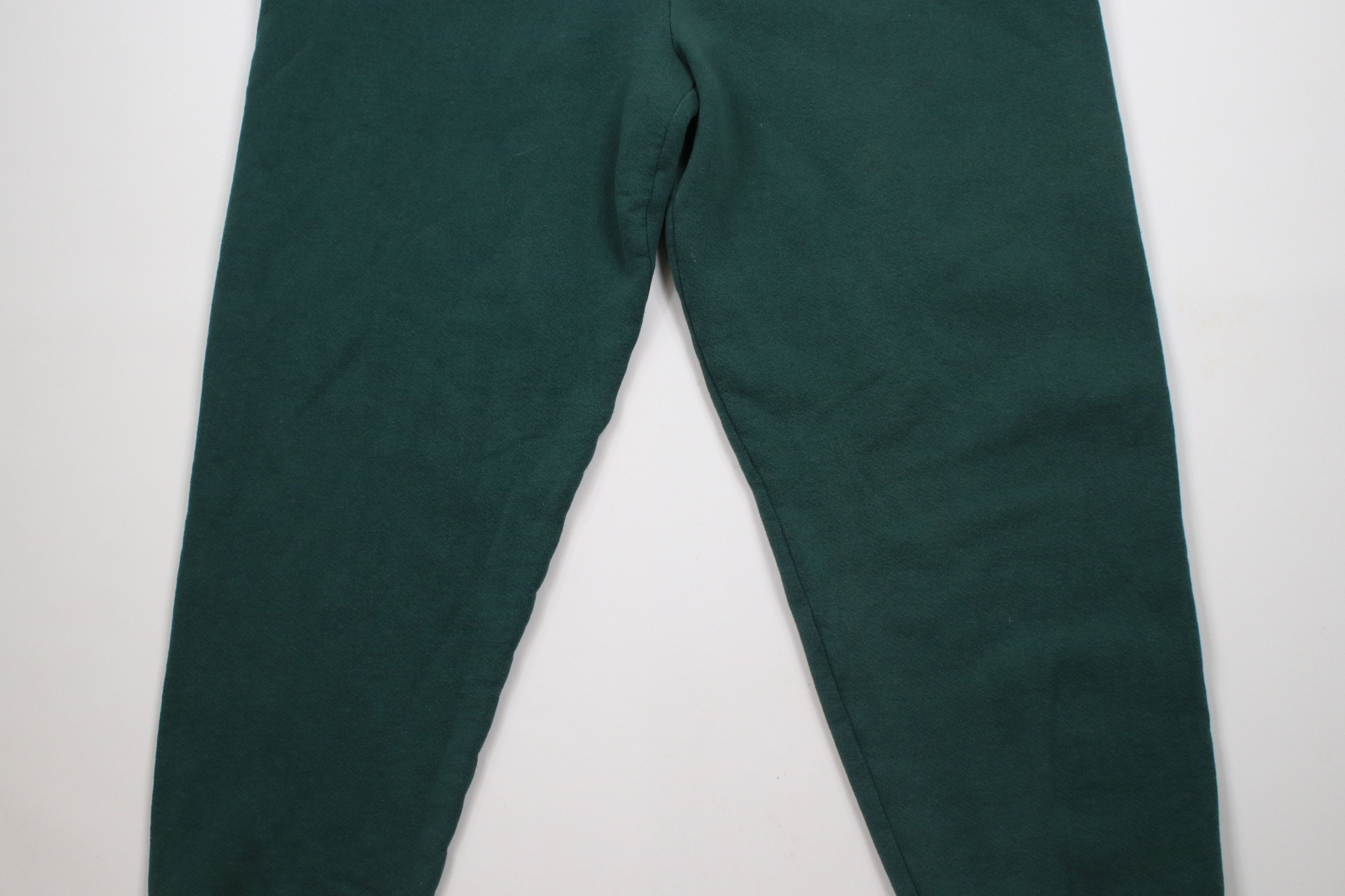Vintage Vintage 90s Streetwear Sweatpants Joggers Pants Green USA Size US 40 / EU 56 - 3 Thumbnail