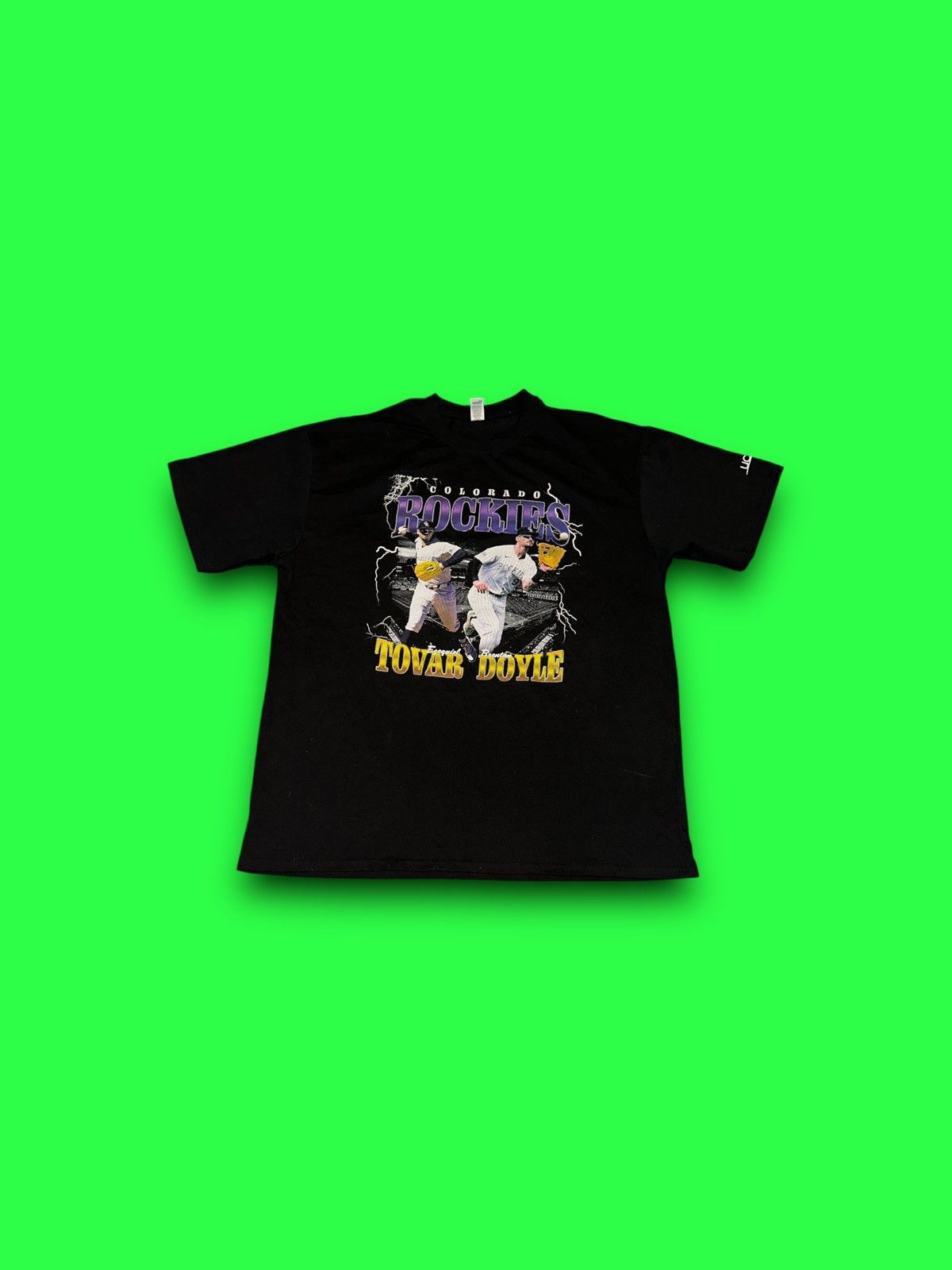 MLB Colorado Rockies Ezequiel Tovar Brenton Doyle SGA MLB tee Size US XL / EU 56 / 4 - 2 Thumbnail