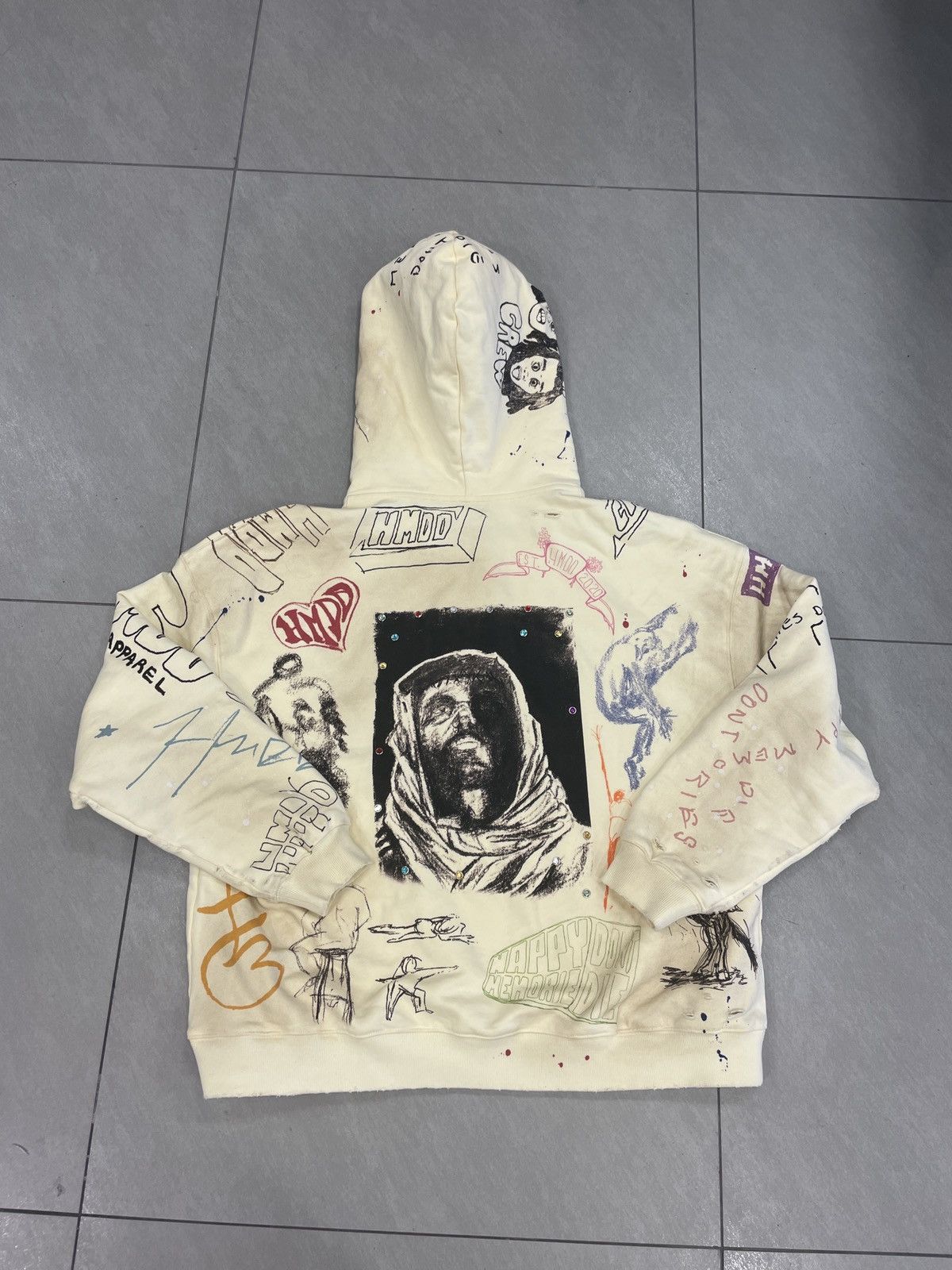 HMDD Happy Memories Don’t Die Sketch Hoodie Size US S / EU 44-46 / 1 - 2 Thumbnail